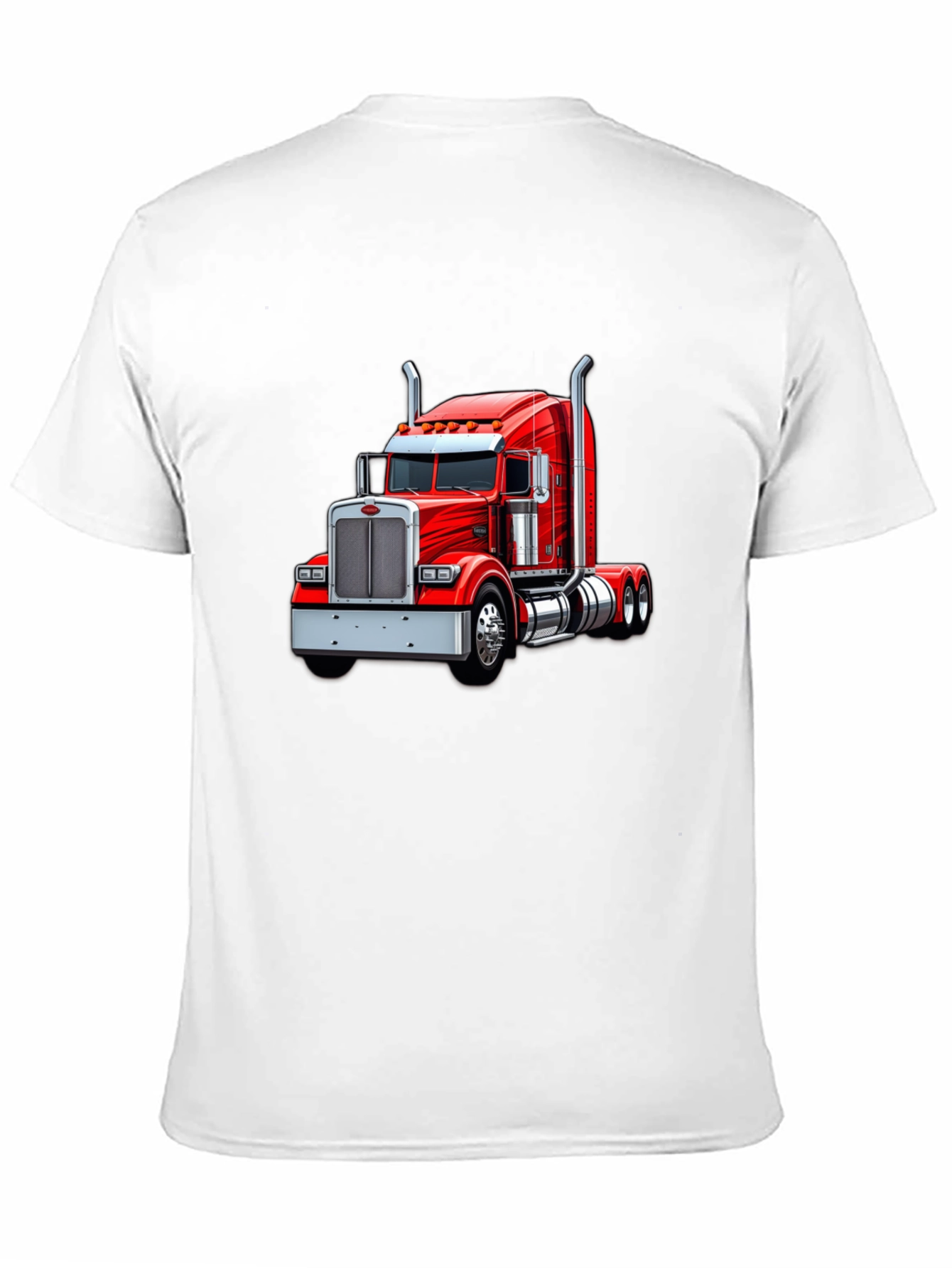 Red Truck Graphic T-Shirt - Classic Design