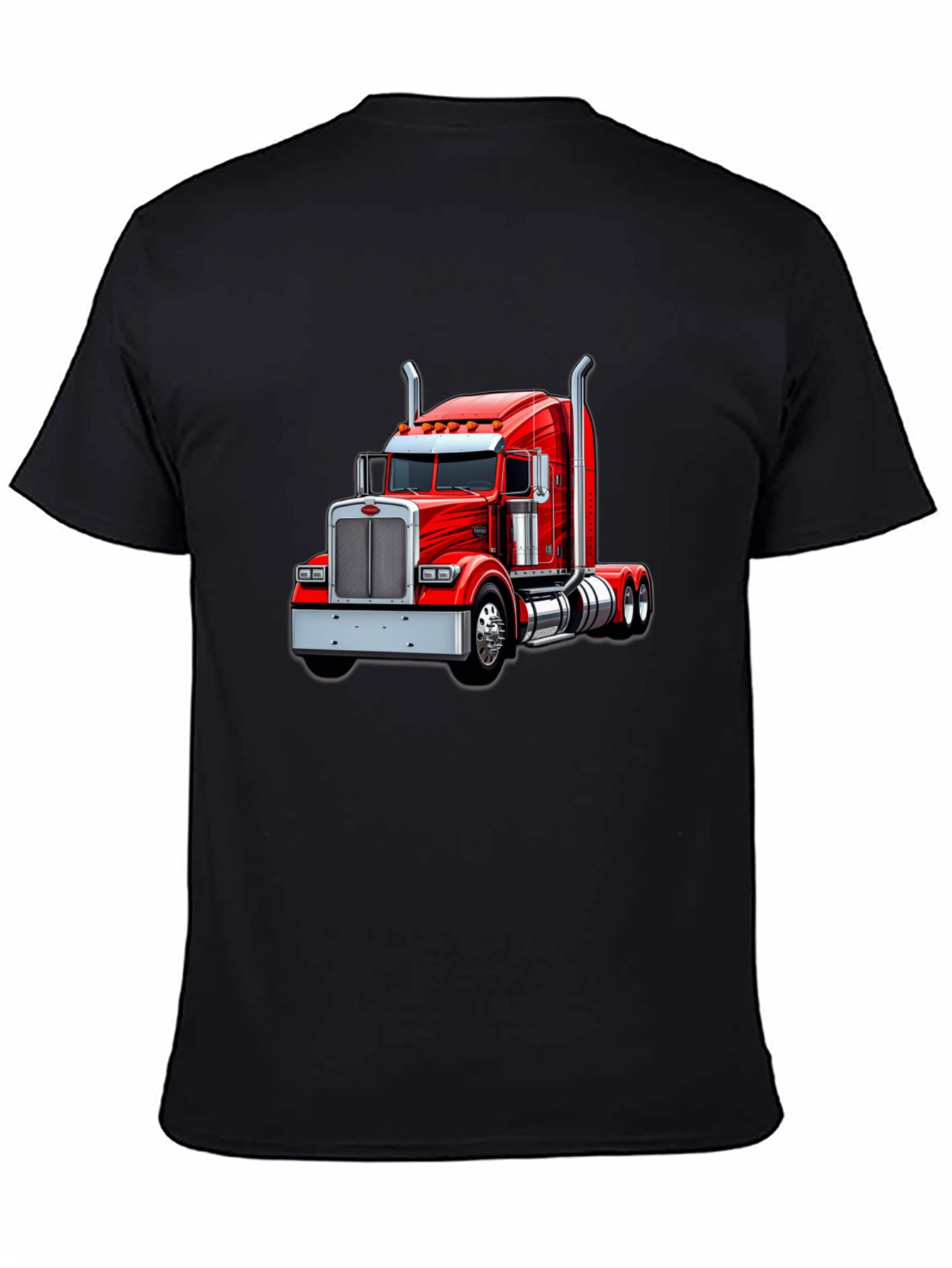 Red Truck Graphic T-Shirt - Classic Design