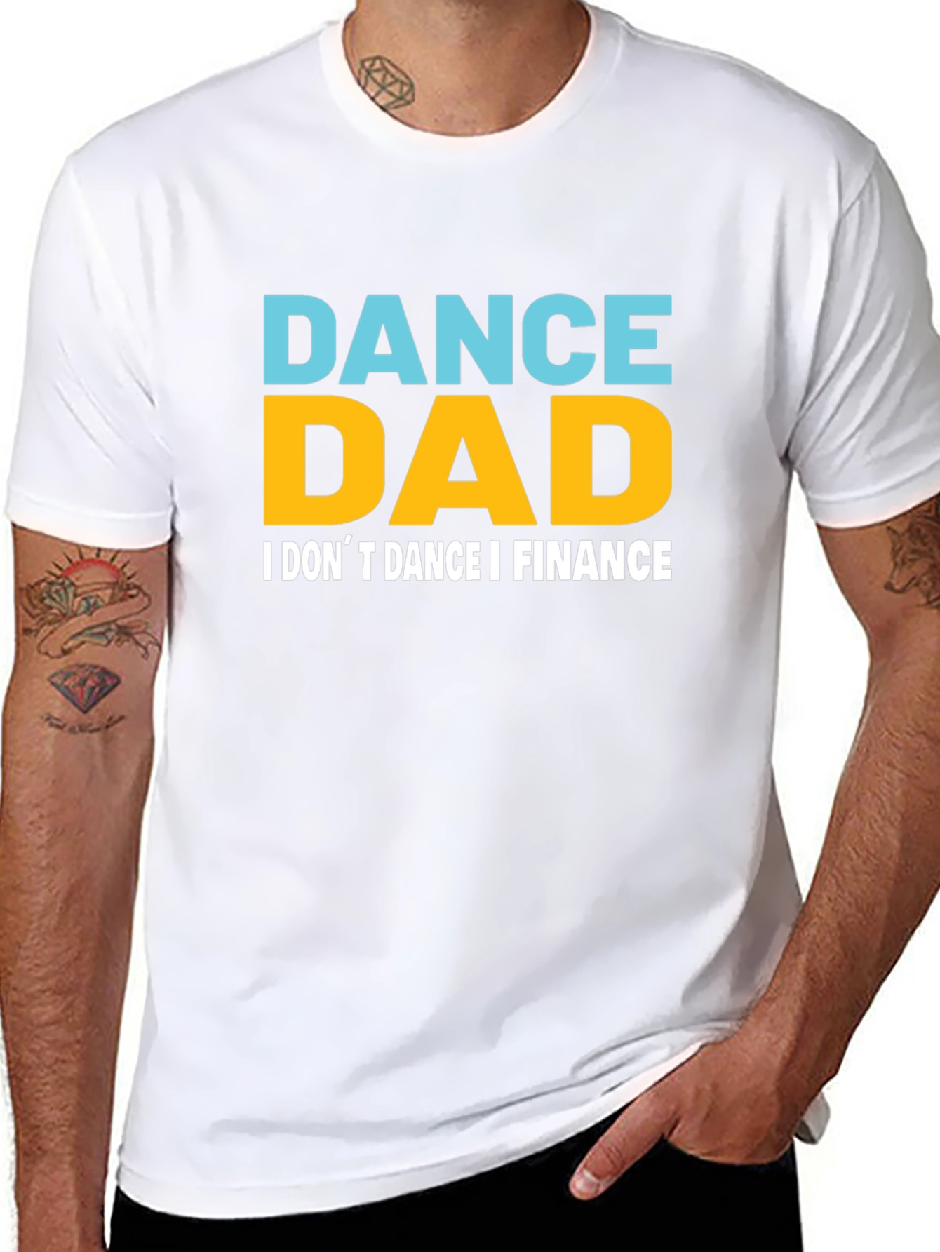 Dance Dad Finance Graphic T-Shirt