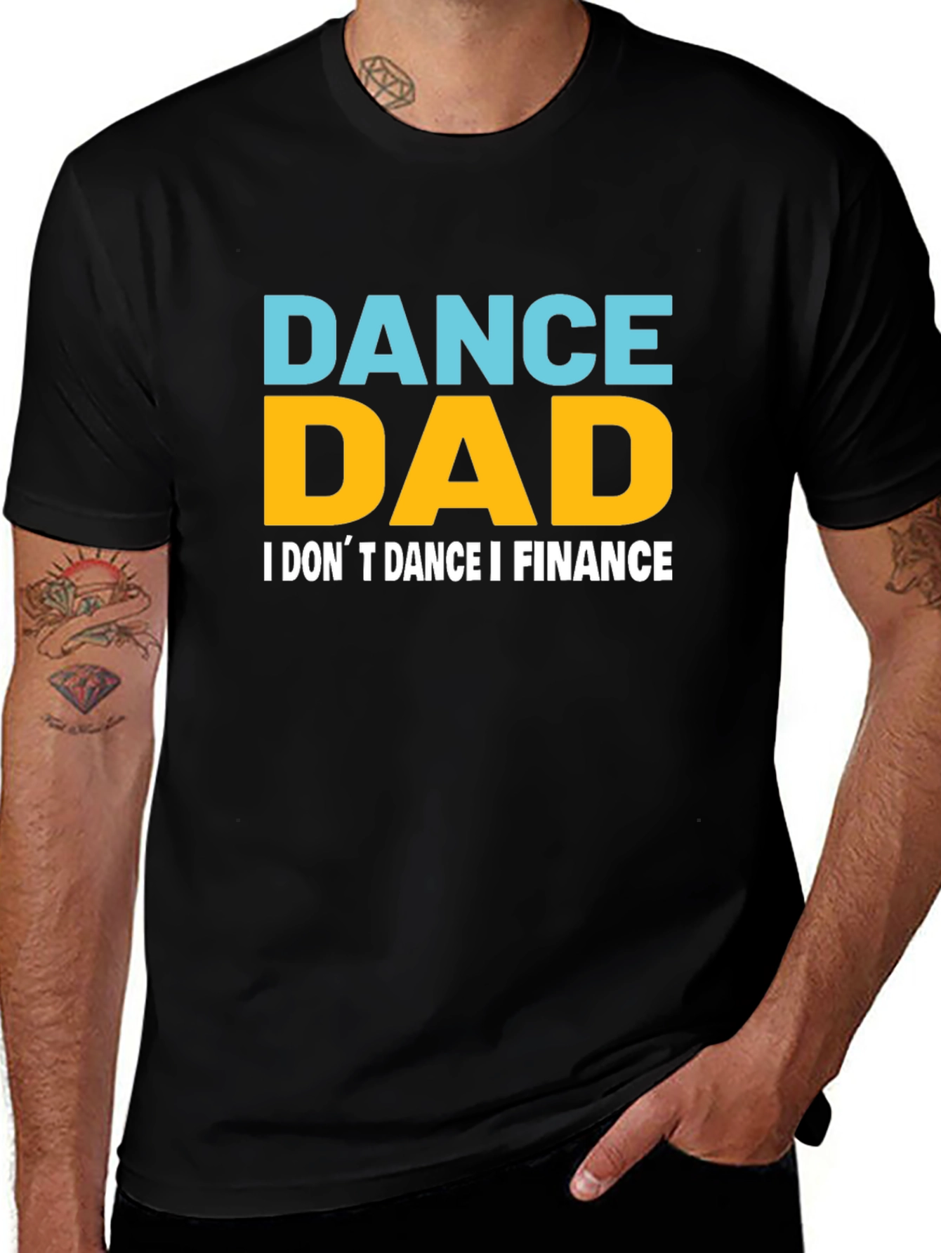 Dance Dad Finance Graphic T-Shirt