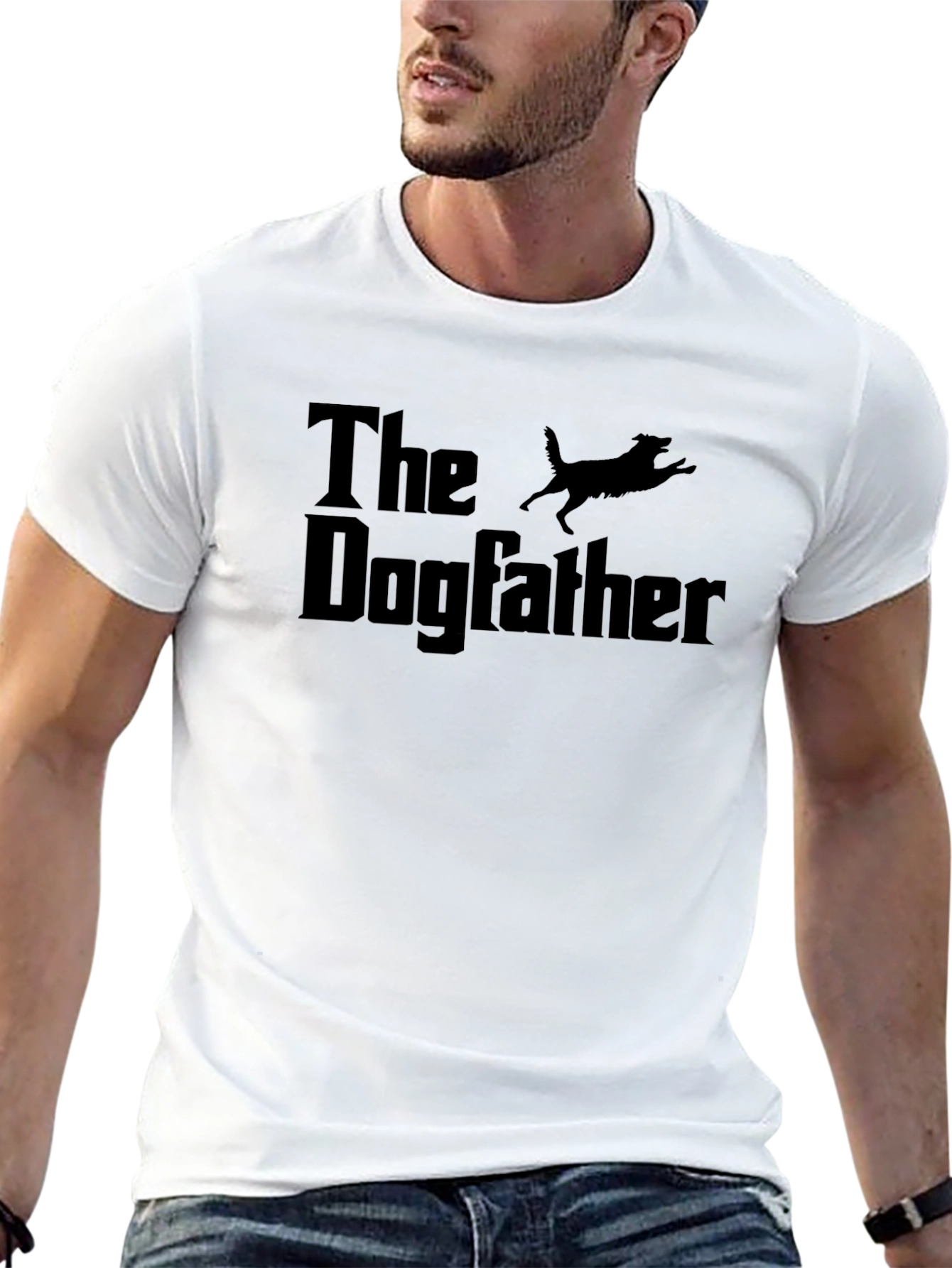 The Dogfather T-Shirt: Funny Dog Lover Tee