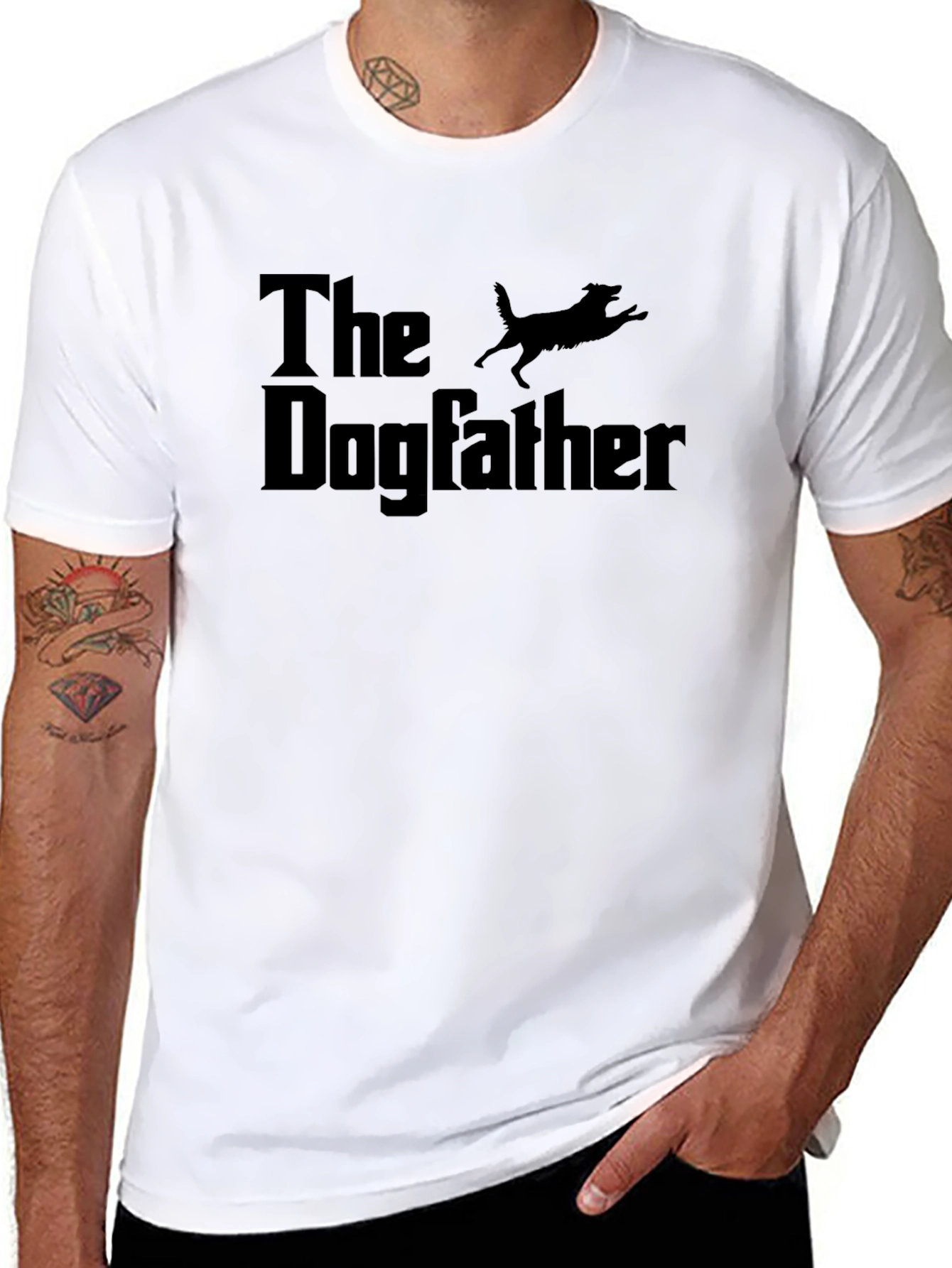 The Dogfather T-Shirt: Funny Dog Lover Tee