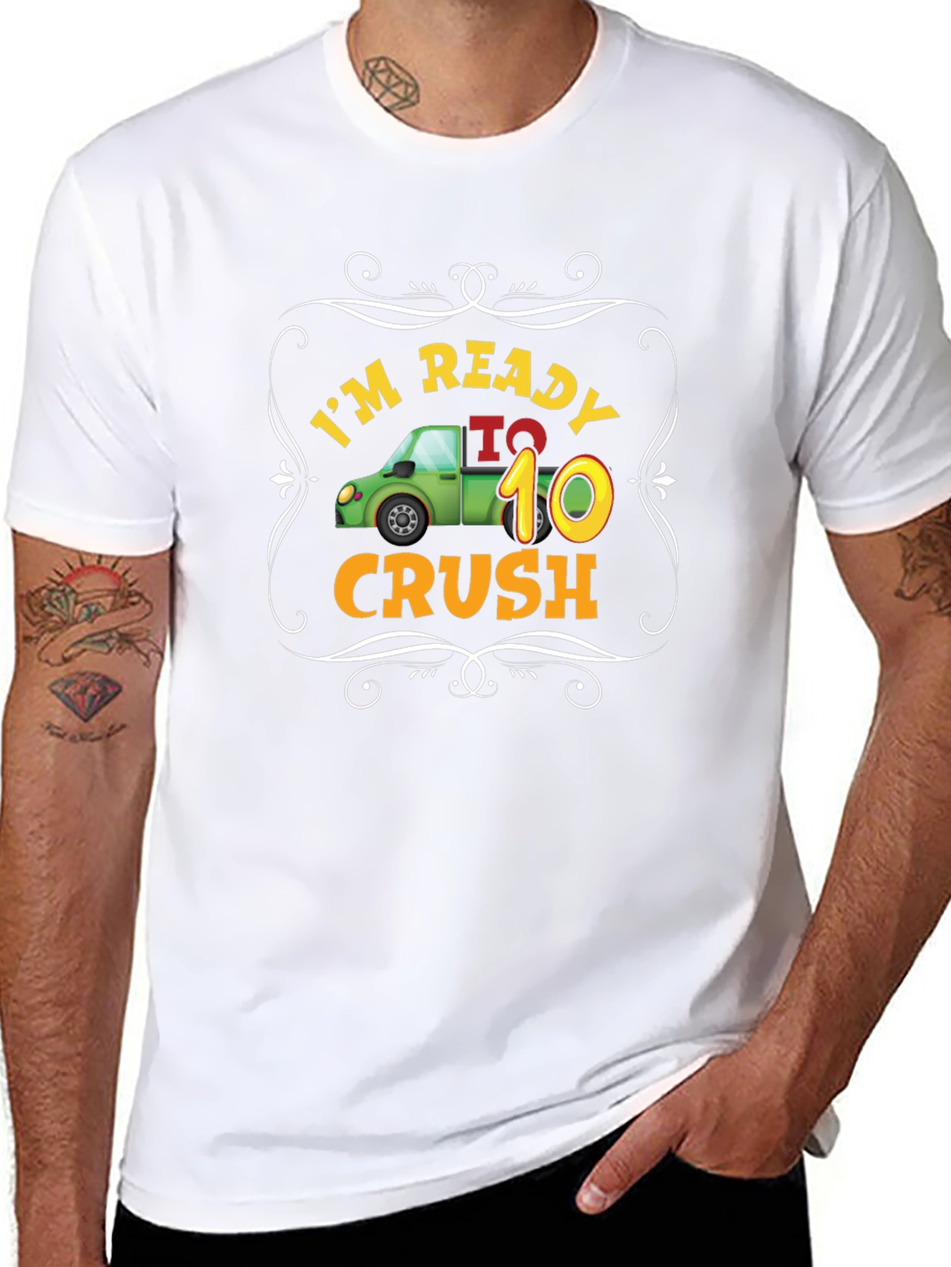 Ready to Crush 10th Birthday T-Shirt