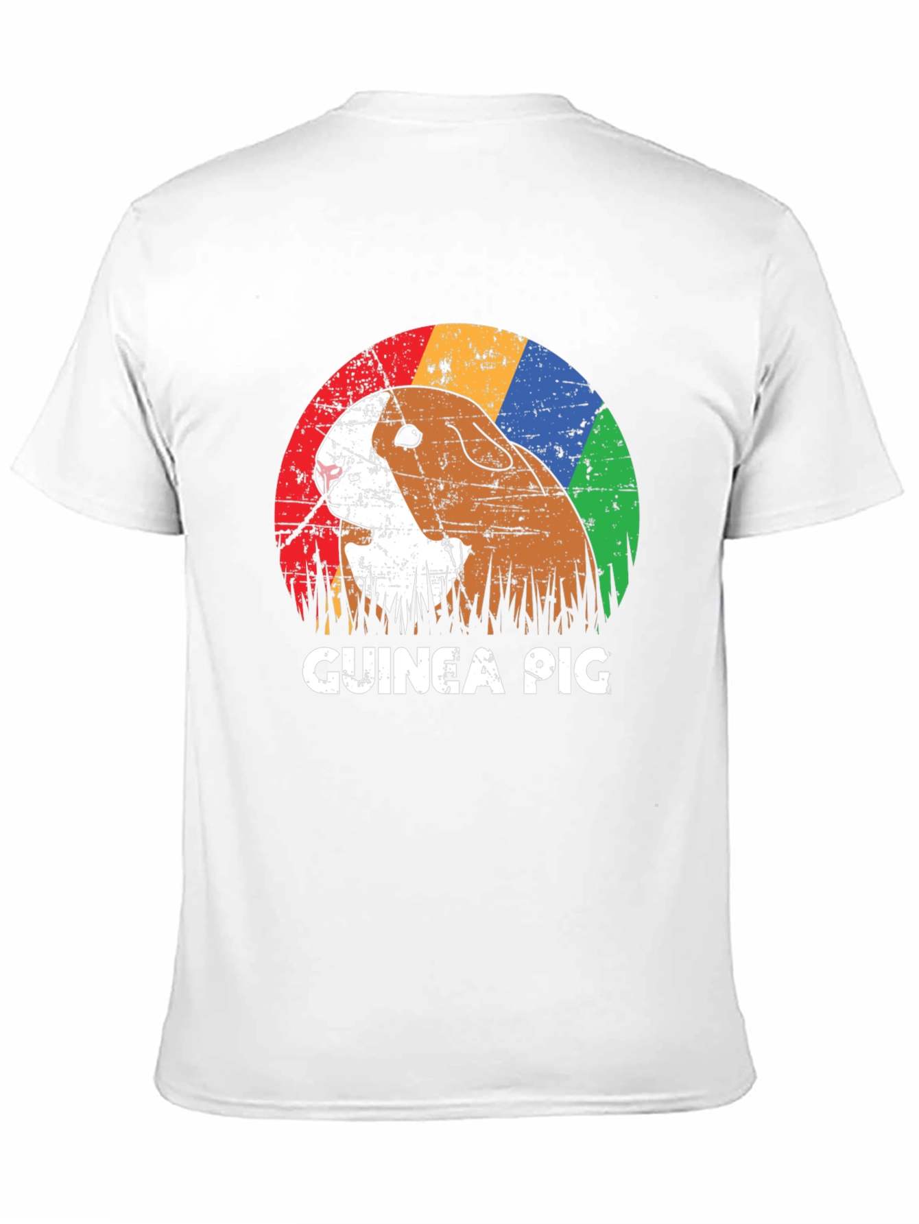 Retro Guinea Pig Graphic T-Shirt - Unisex