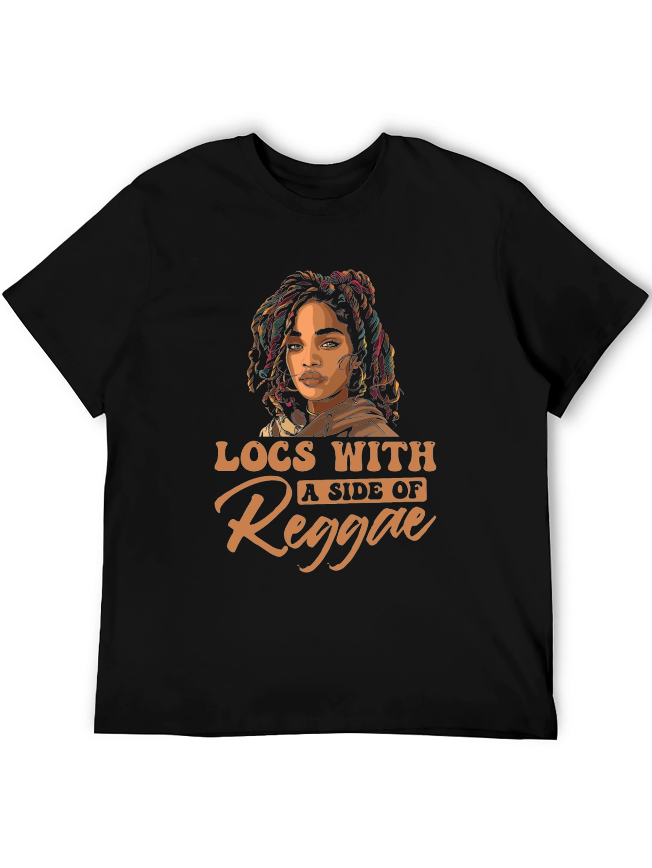 Locs with a Side of Reggae T-Shirt