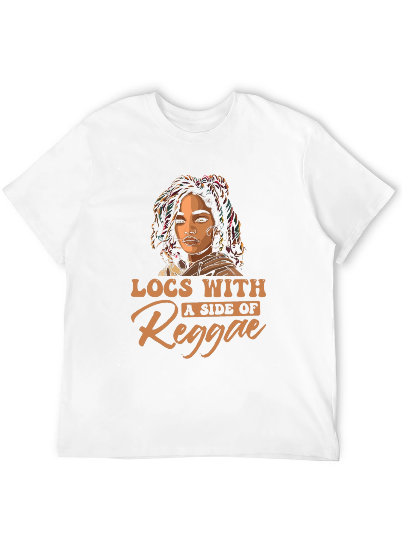 Locs with a Side of Reggae T-Shirt