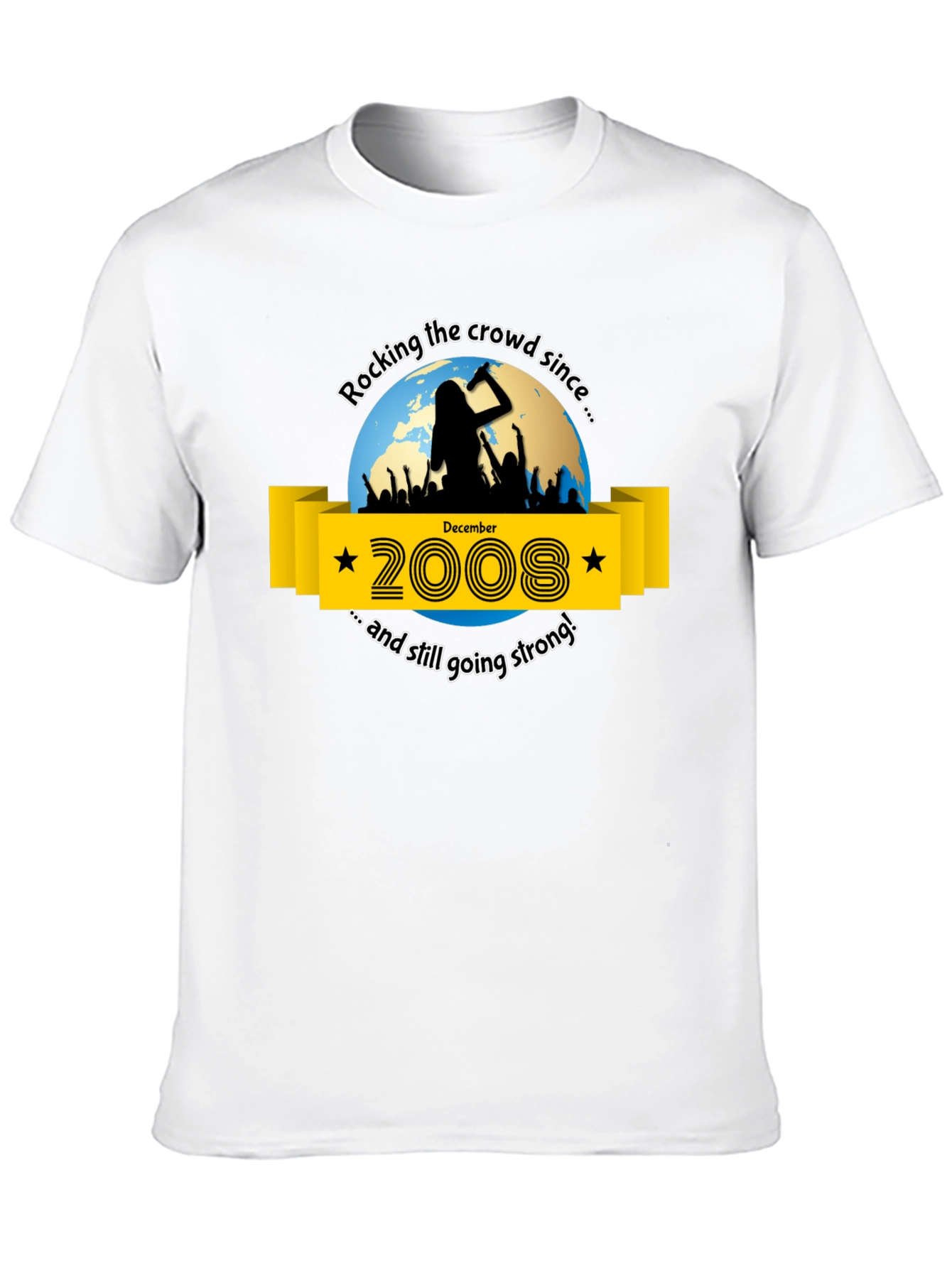 Rocking Since 2008 T-Shirt