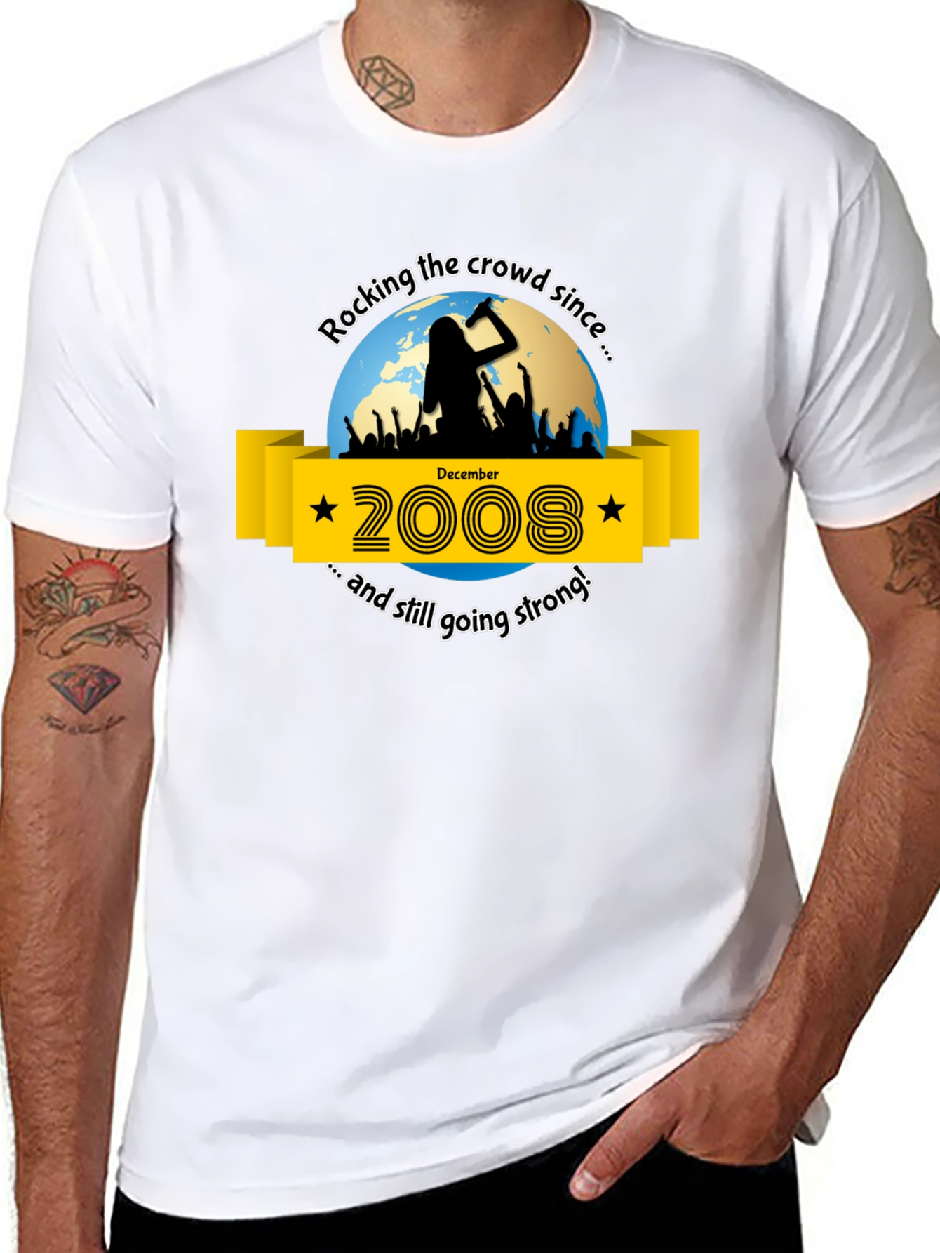 Rocking Since 2008 T-Shirt