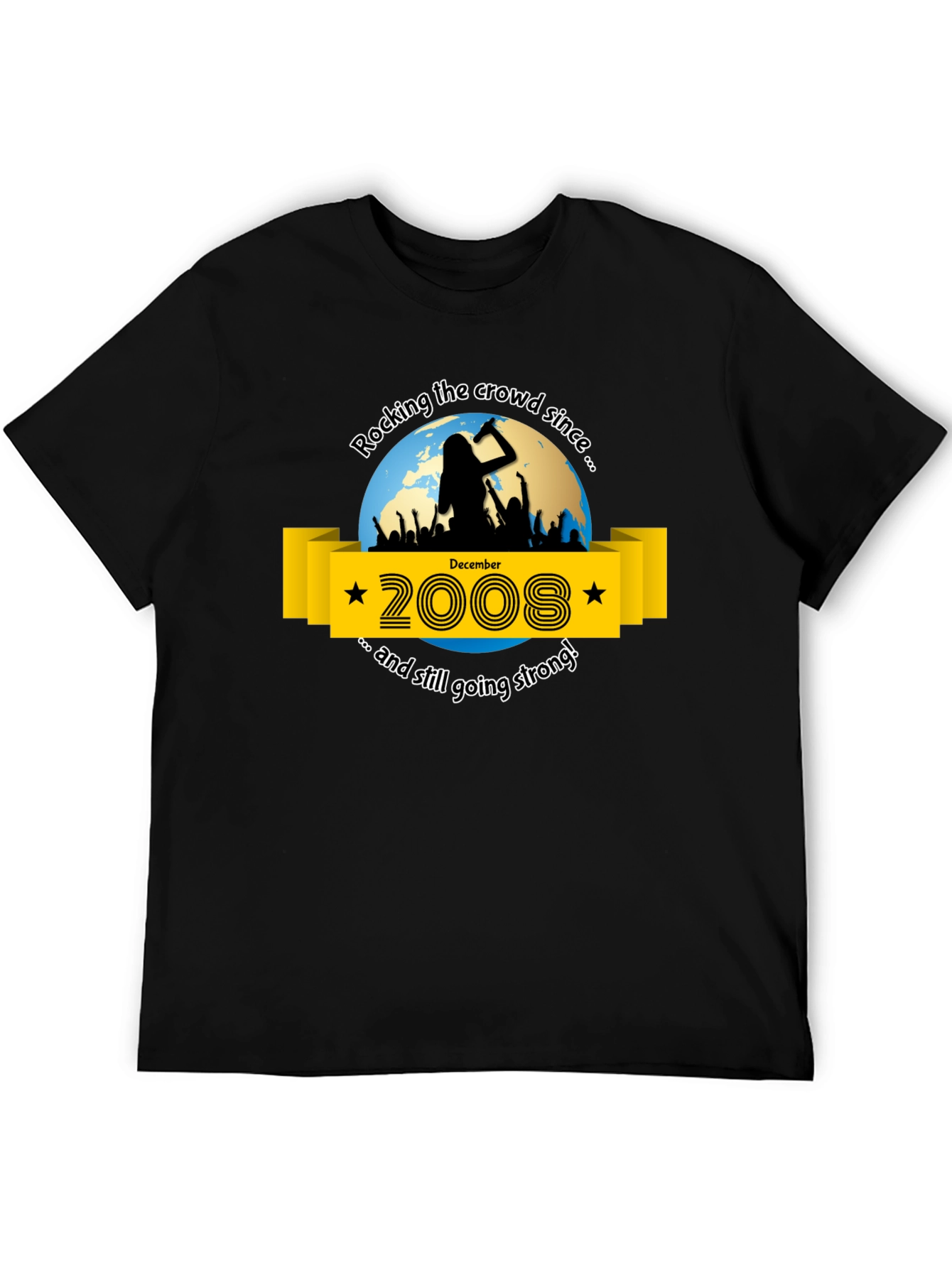 Rocking Since 2008 T-Shirt