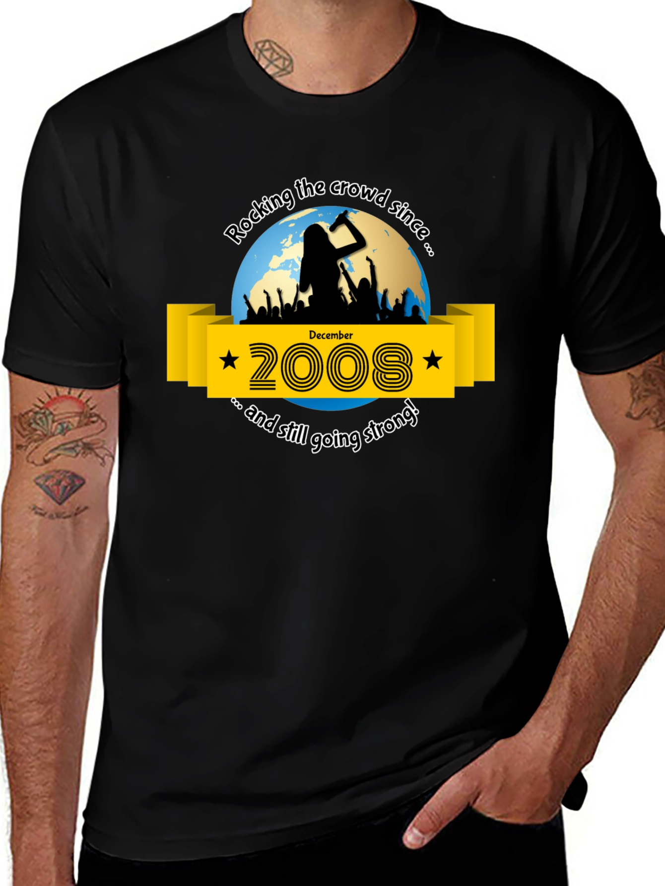 Rocking Since 2008 T-Shirt