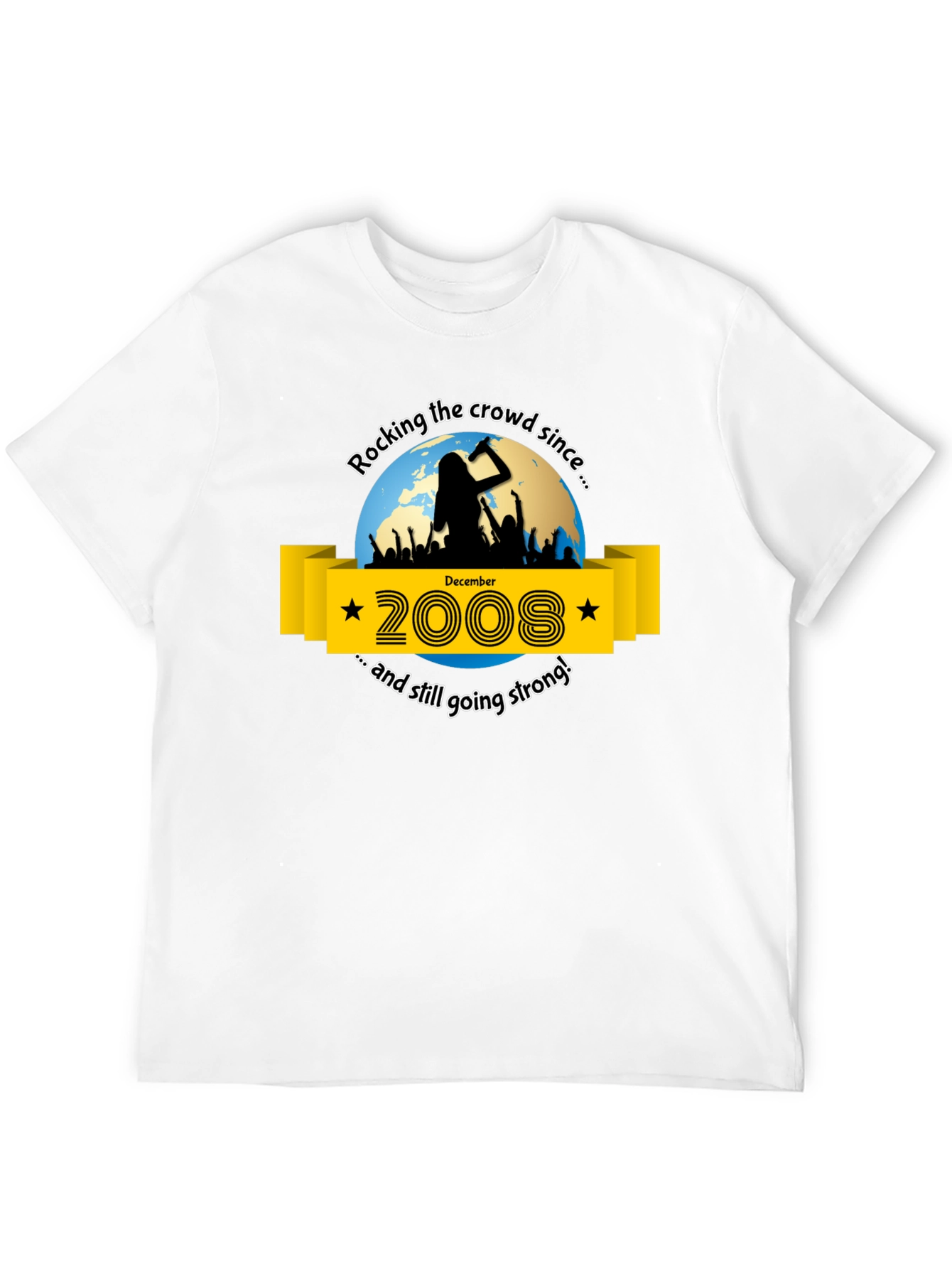 Rocking Since 2008 T-Shirt