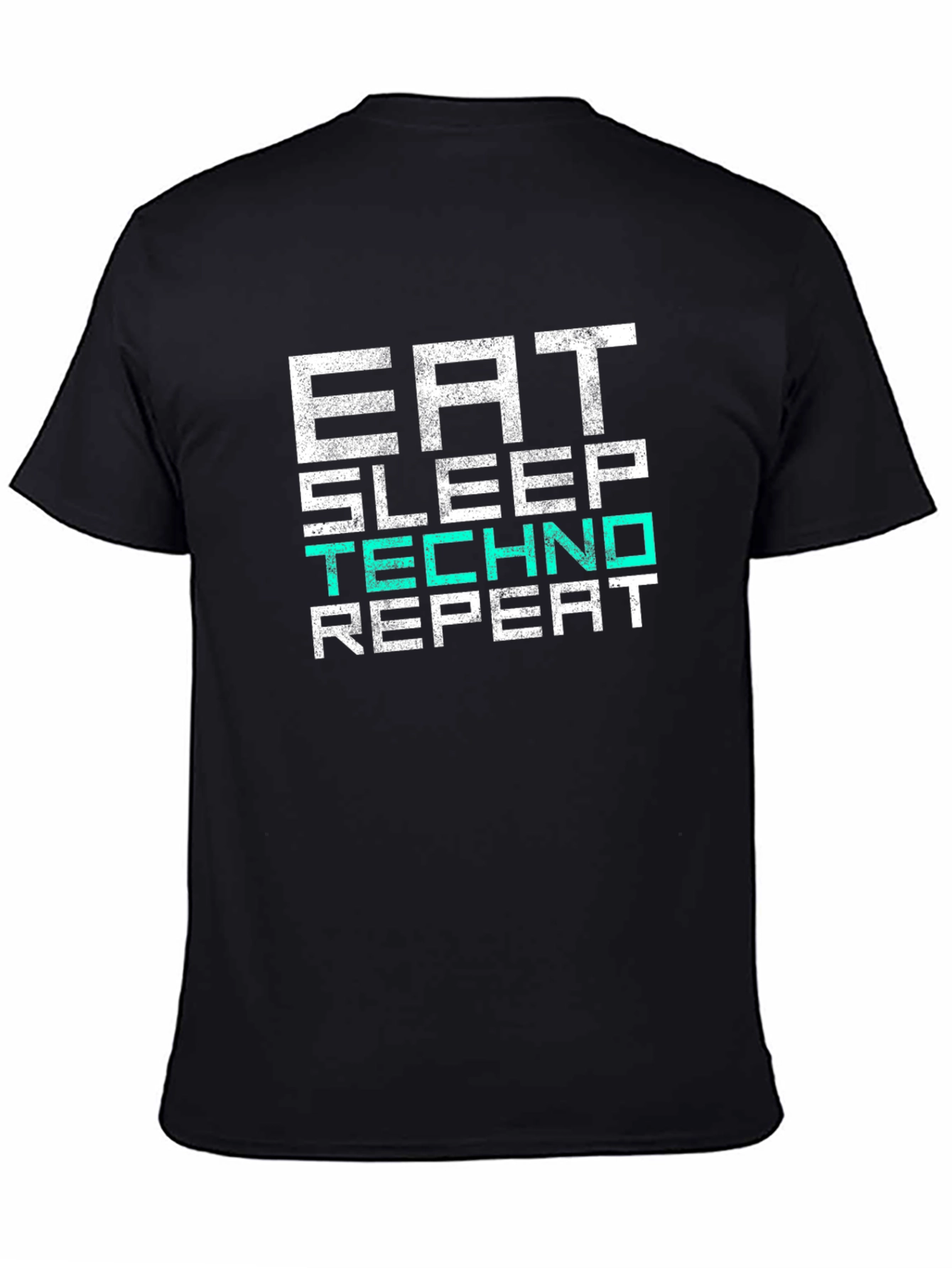 Eat Sleep Techno Repeat T-Shirt