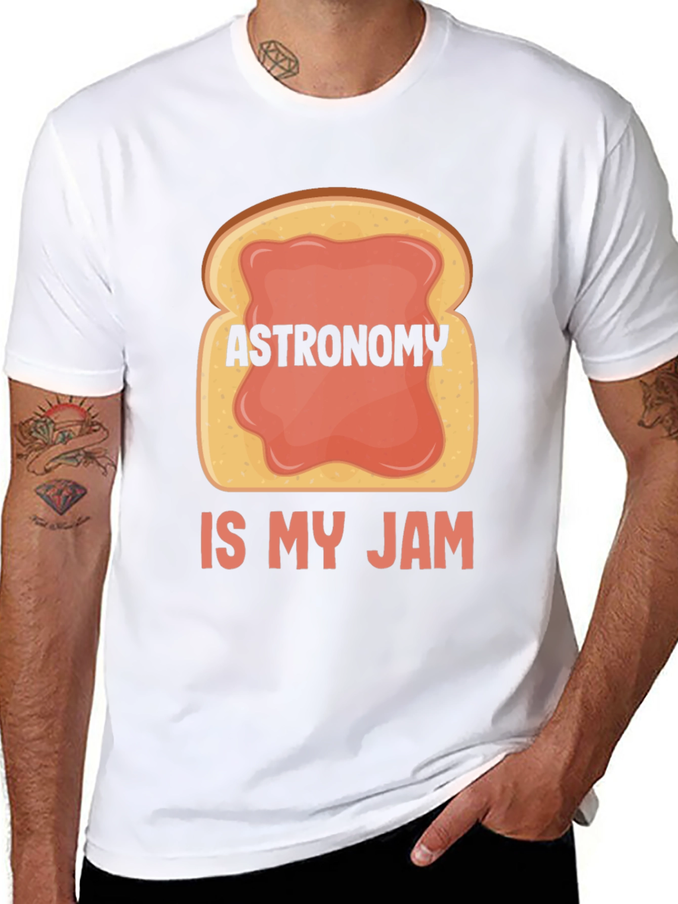 Astronomy Is My Jam T-Shirt Funny Space Science Tee