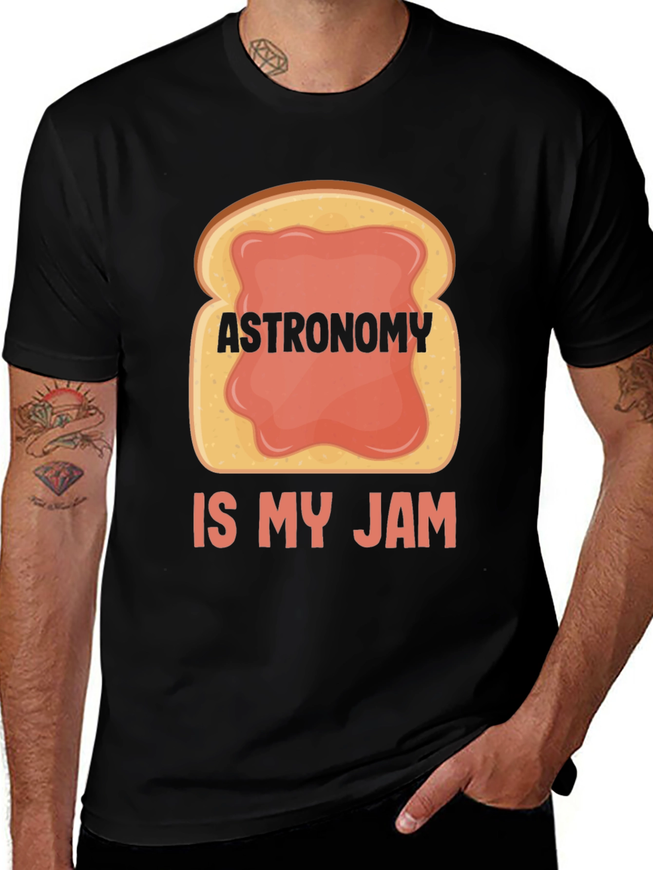 Astronomy Is My Jam T-Shirt Funny Space Science Tee