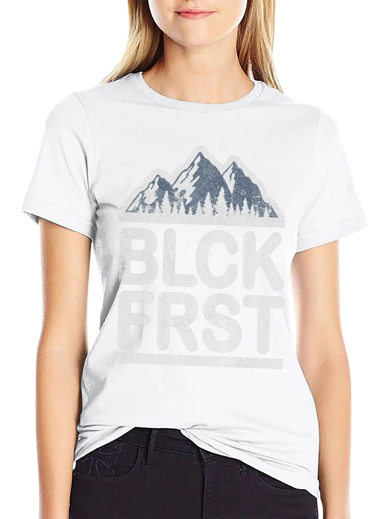 Black FRST Mountain Graphic Tee