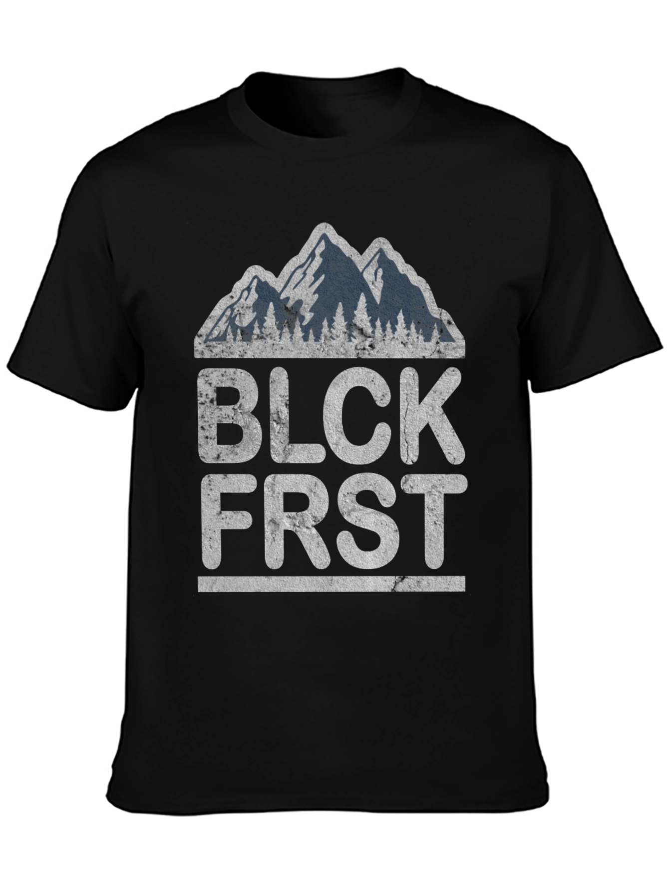 Black FRST Mountain Graphic Tee