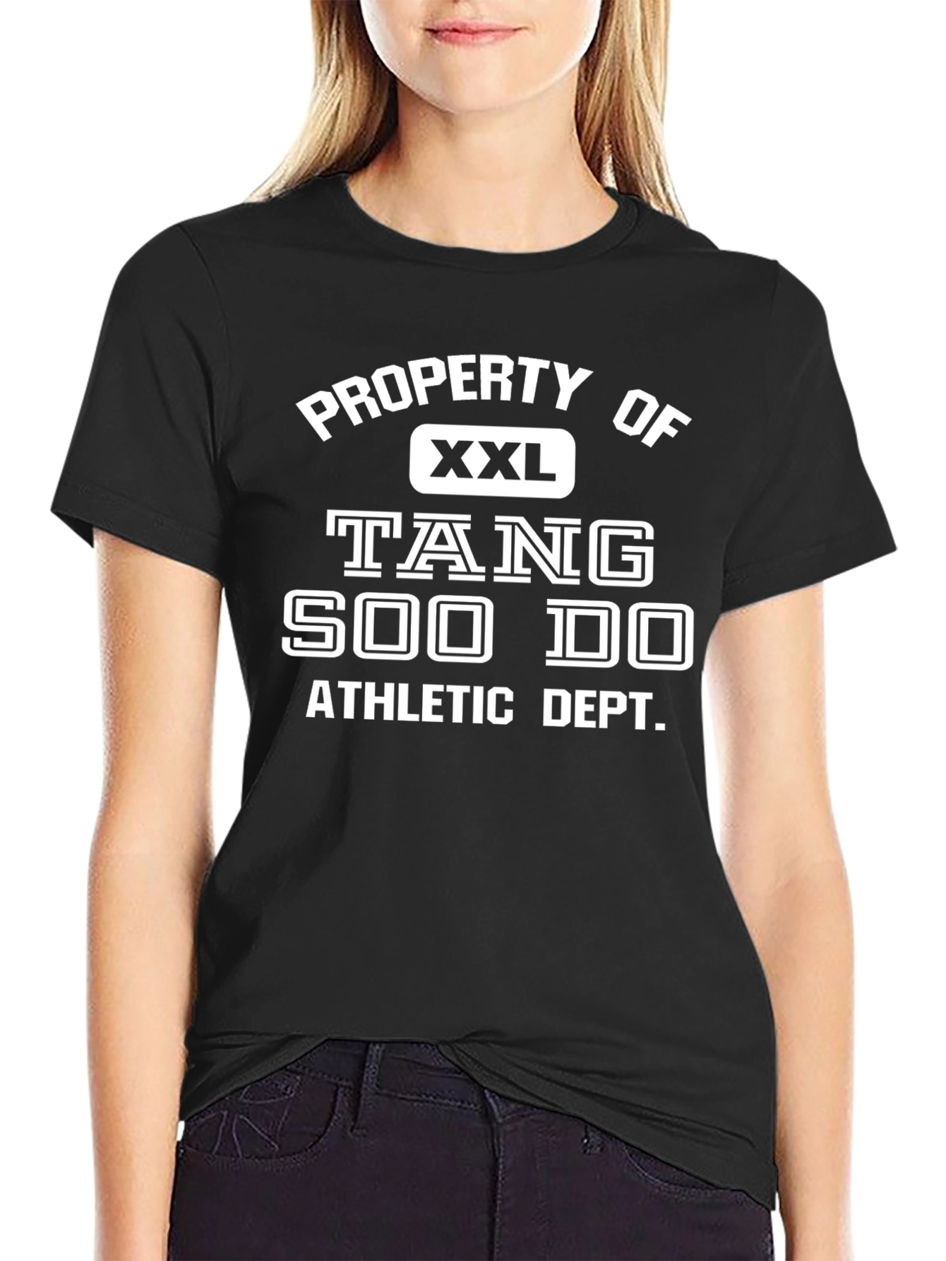 Tang Soo Do Athletic Dept. Black T-Shirt XXL