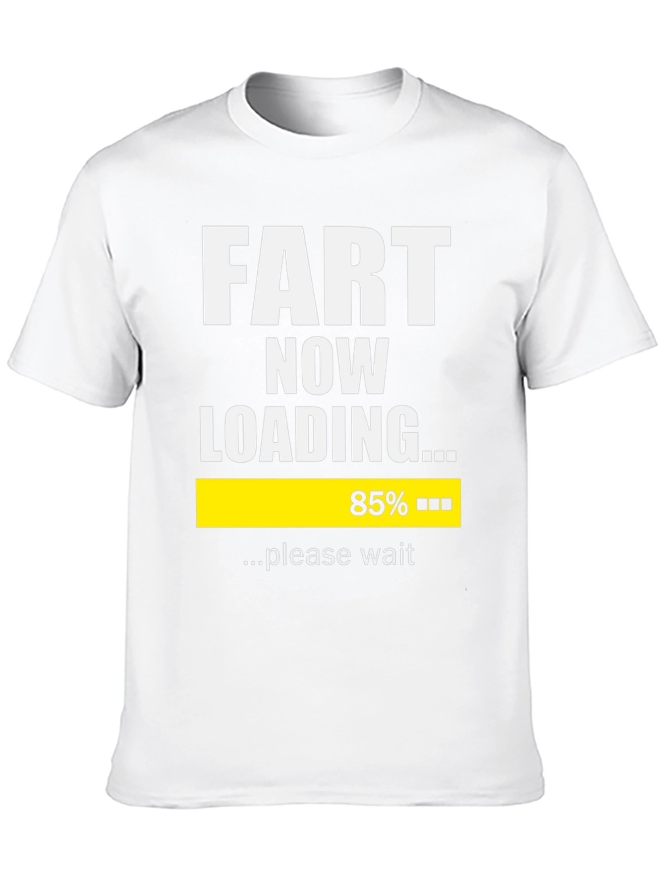 Funny Fart Now Loading Graphic T-Shirt