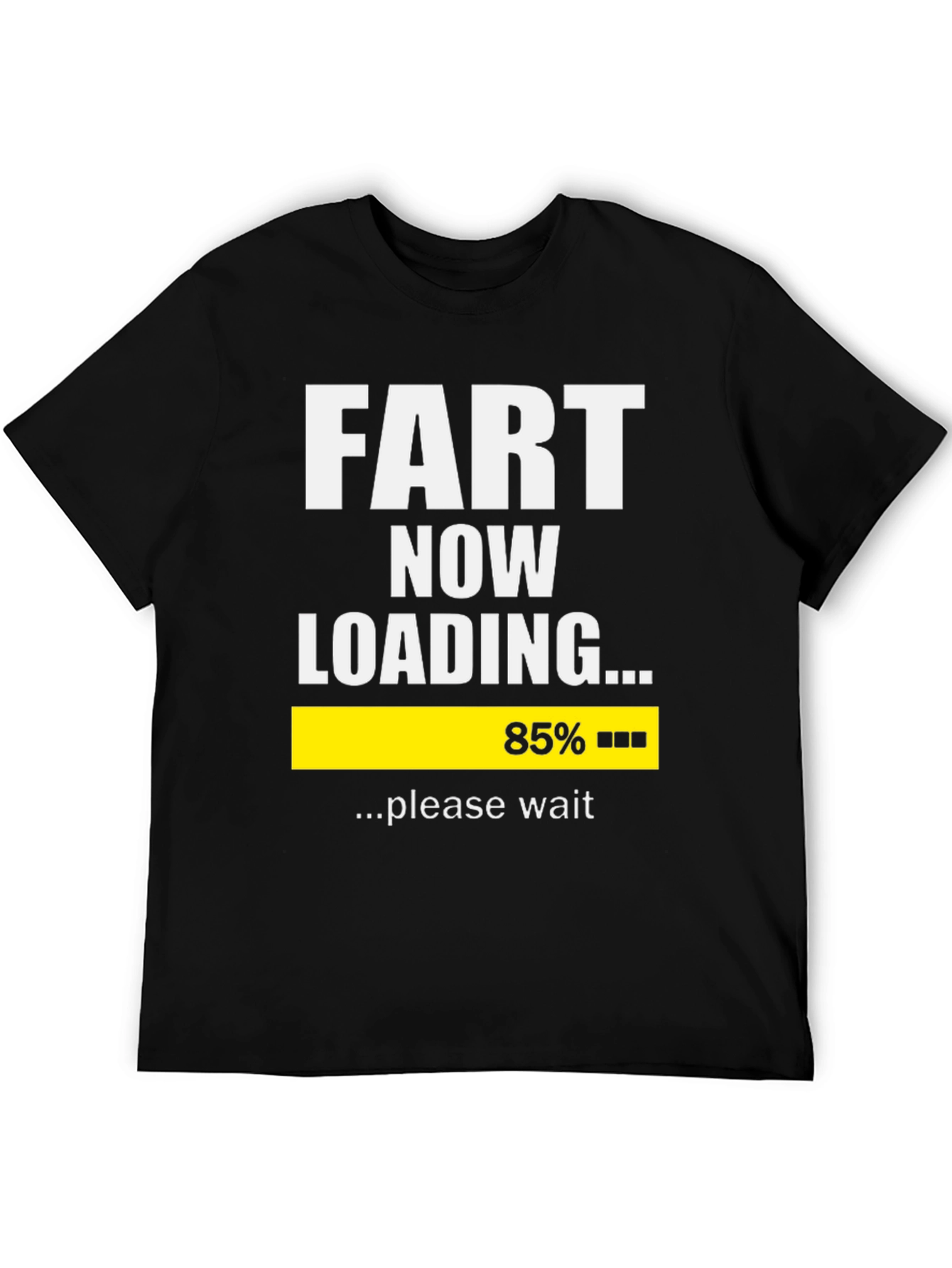 Funny Fart Now Loading Graphic T-Shirt