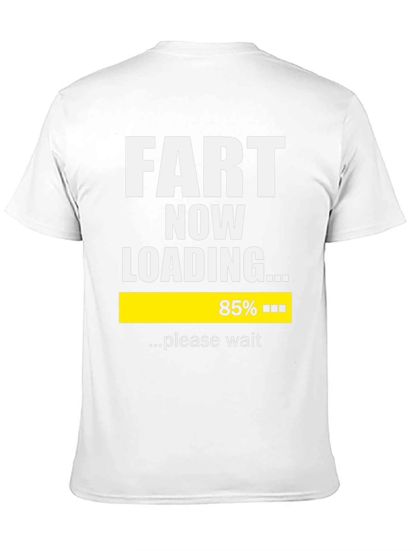 Funny Fart Now Loading Graphic T-Shirt