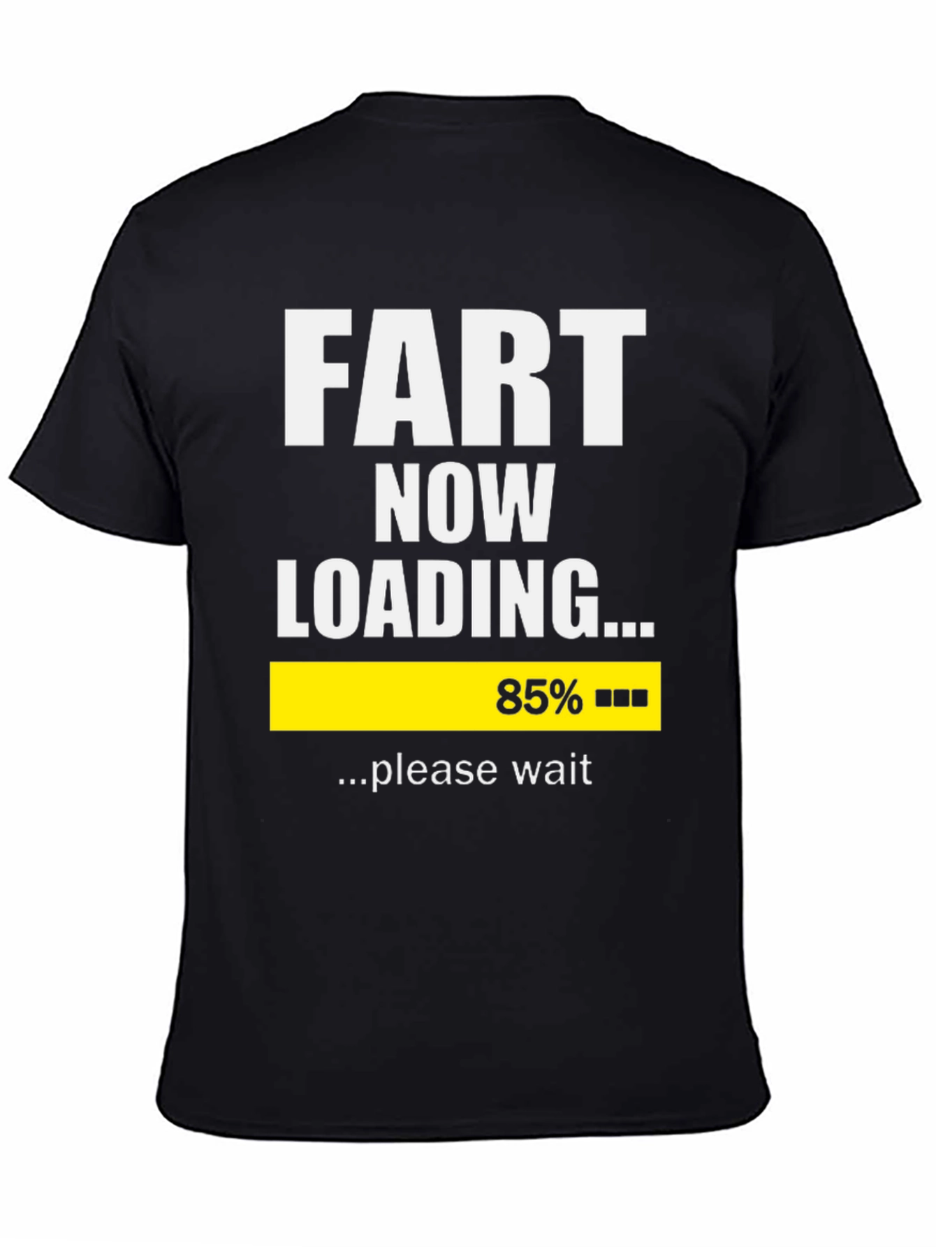 Funny Fart Now Loading Graphic T-Shirt