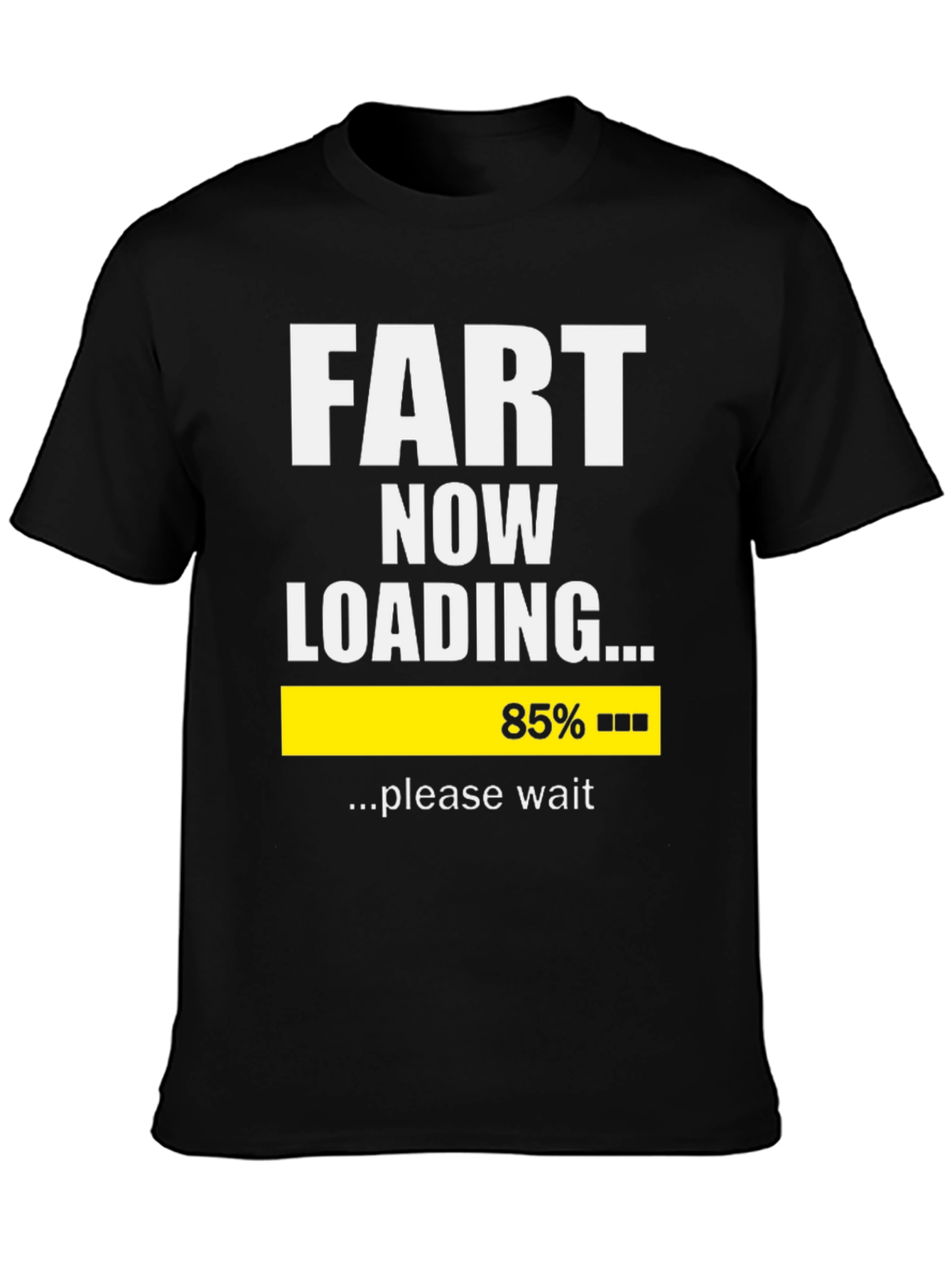 Funny Fart Now Loading Graphic T-Shirt