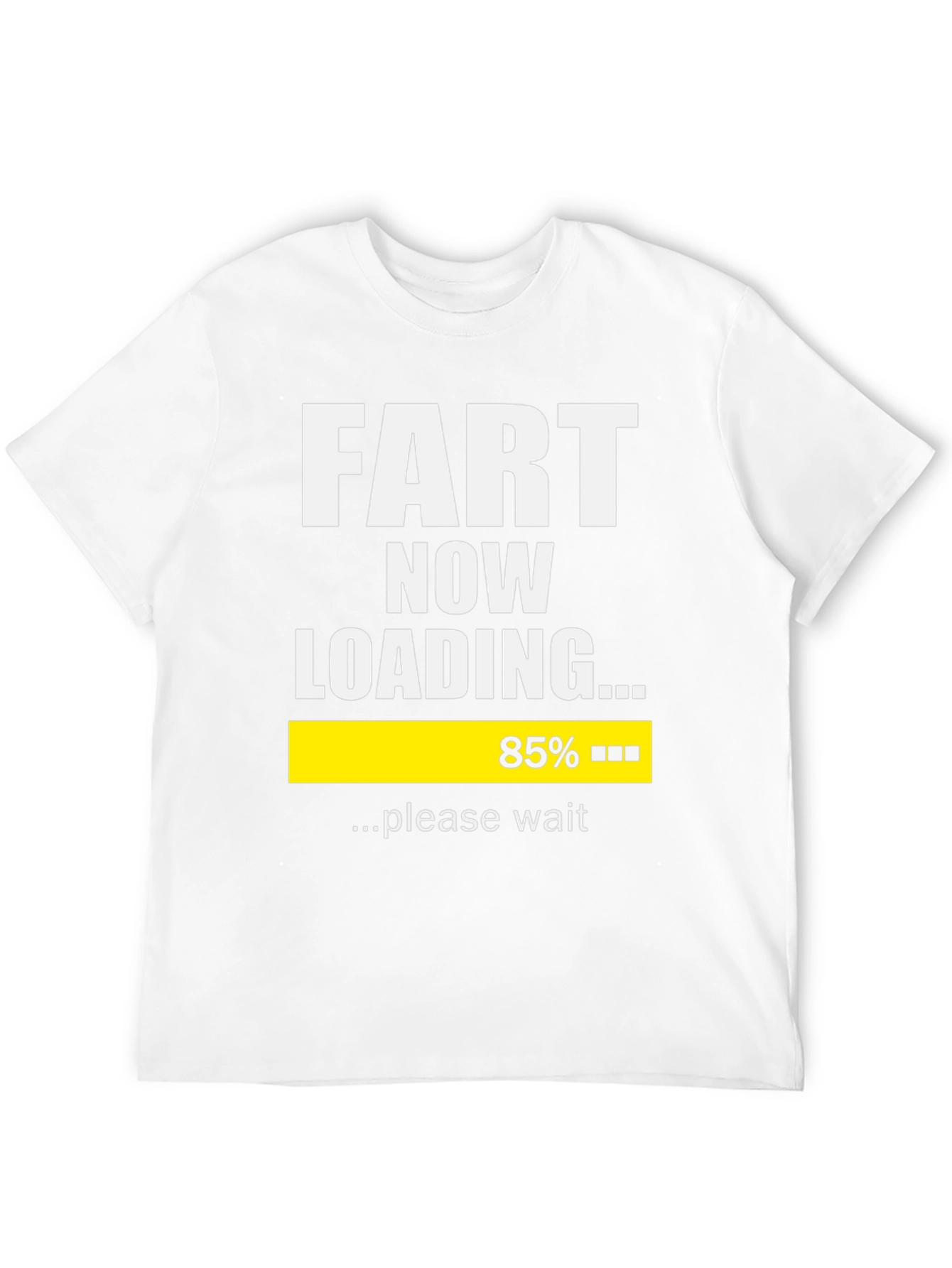 Funny Fart Now Loading Graphic T-Shirt
