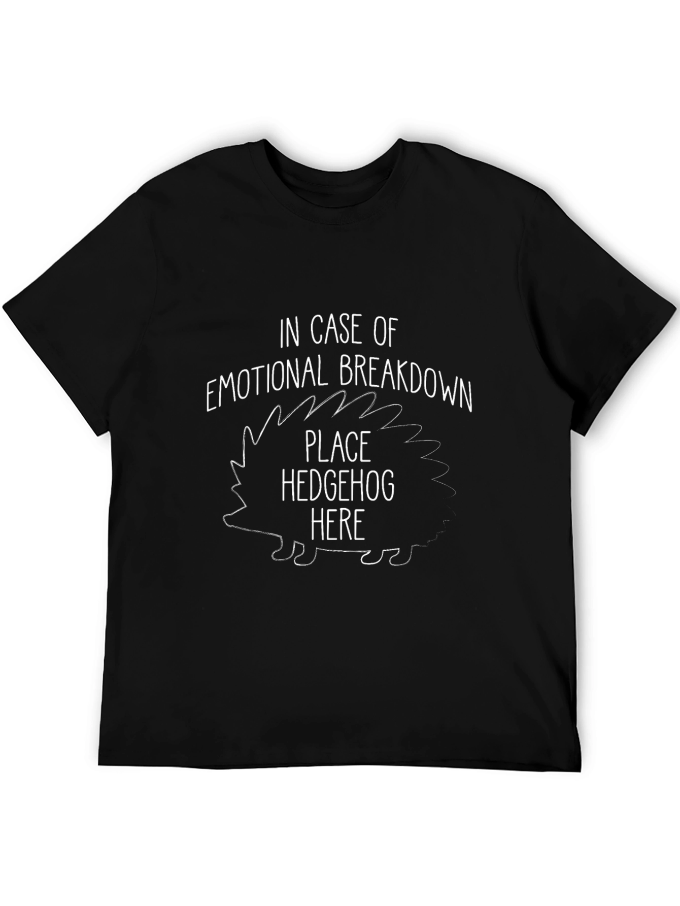 Emotional Support Hedgehog T-Shirt