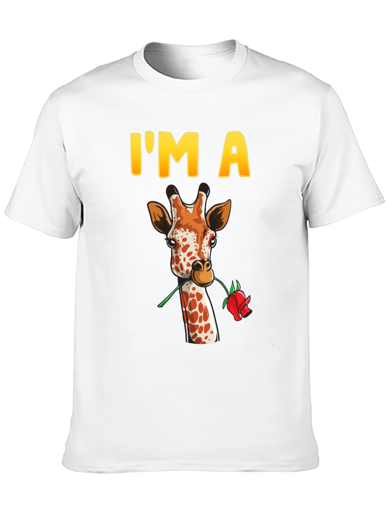 Im A Giraffe Rose T-Shirt