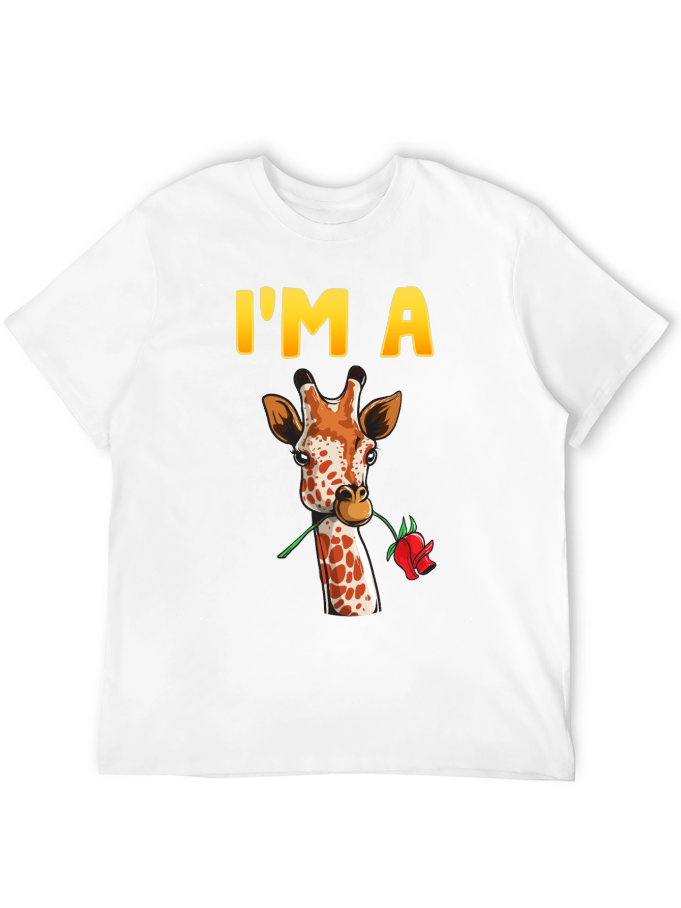 Im A Giraffe Rose T-Shirt