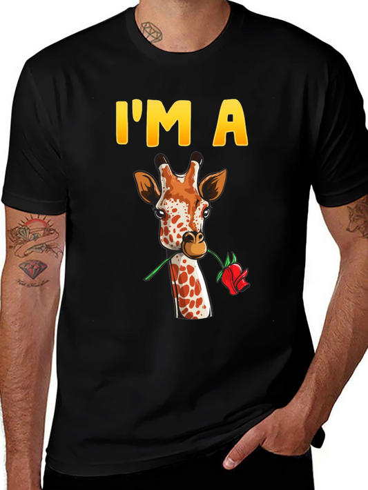 Im A Giraffe Rose T-Shirt