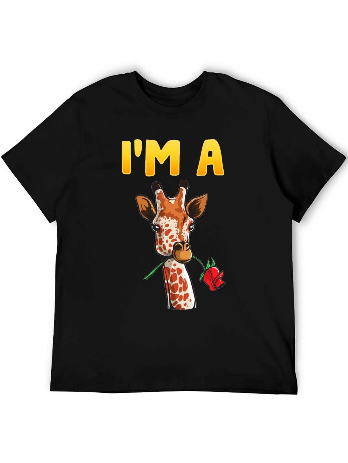 Im A Giraffe Rose T-Shirt