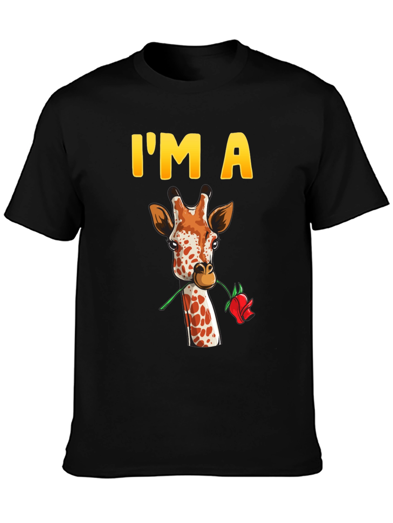Im A Giraffe Rose T-Shirt