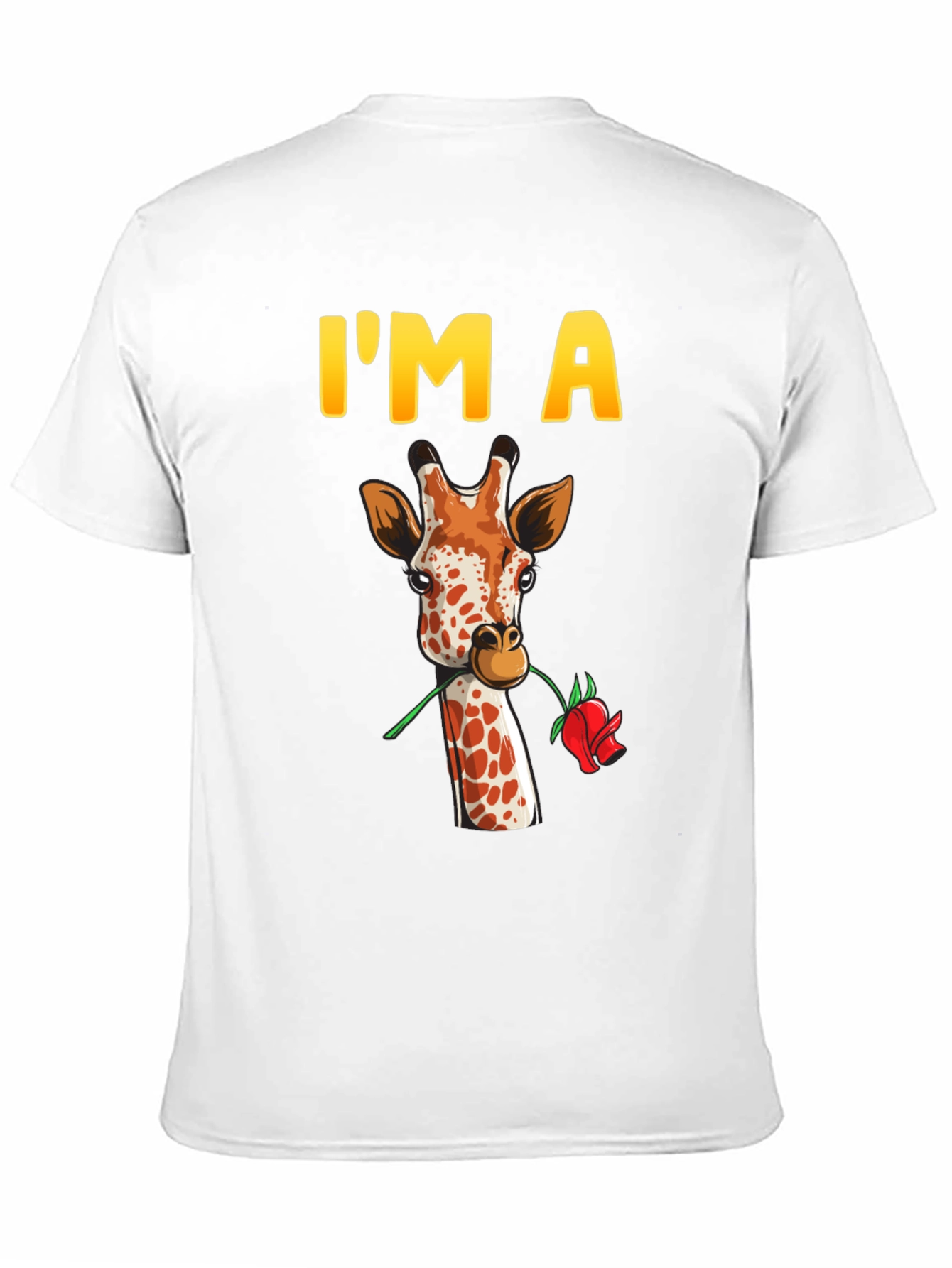 Im A Giraffe Rose T-Shirt