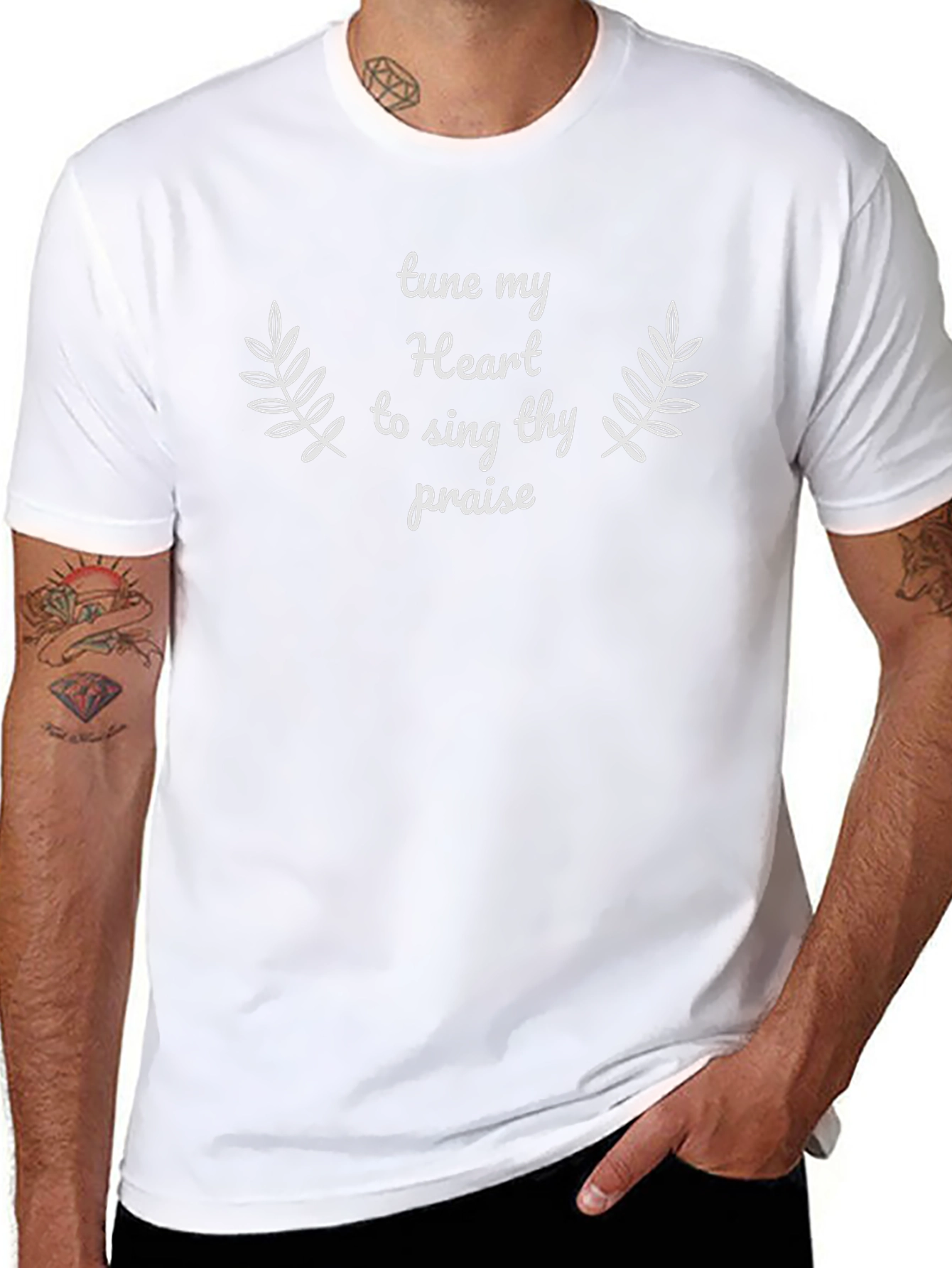 Tune My Heart T-Shirt - Christian Inspired Tee