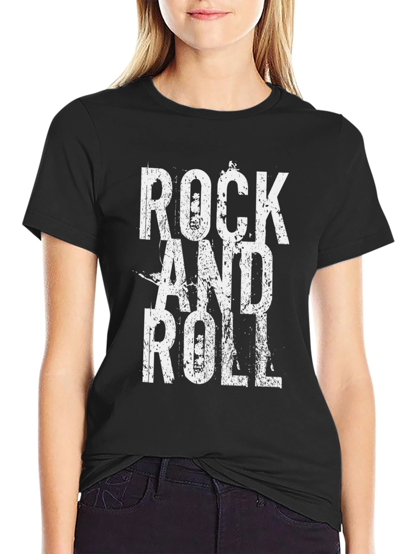 Rock and Roll Graphic Tee - Classic Style