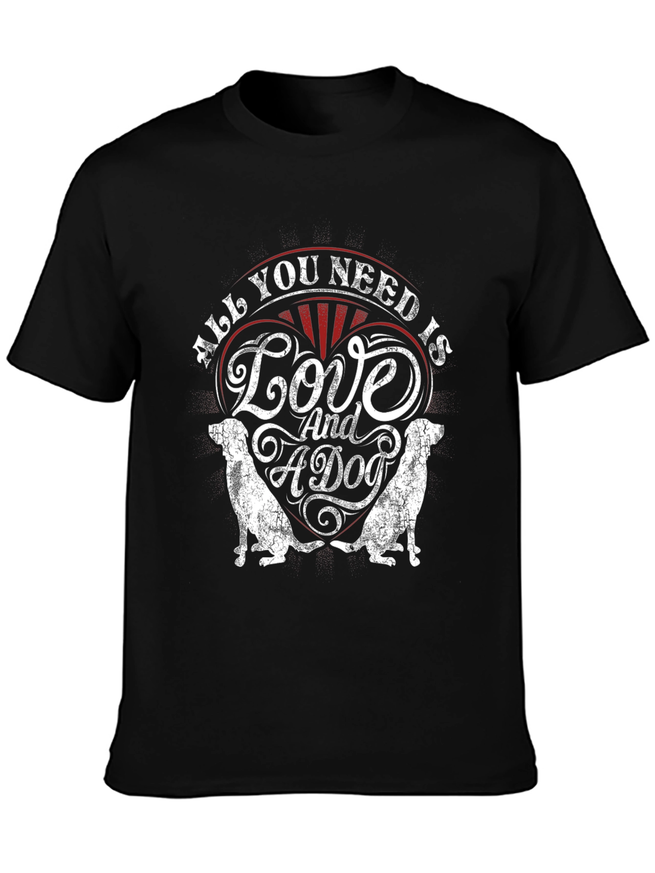 Love and a Dog Graphic Tee