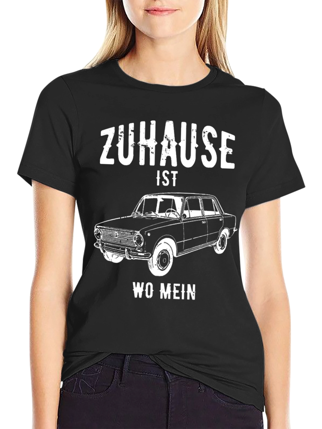 Zuhause Ist Wo Mein Car T-Shirt