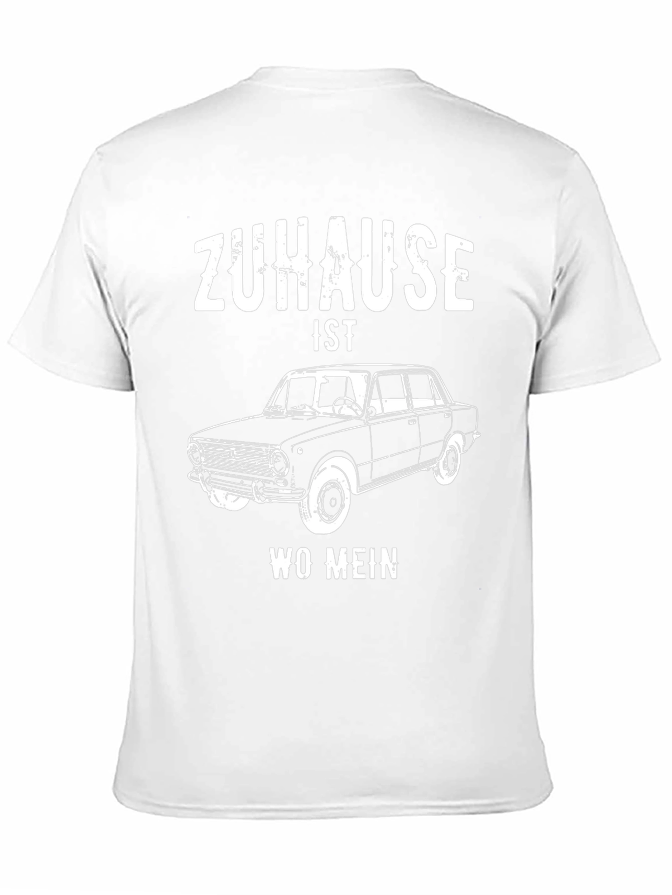Zuhause Ist Wo Mein Car T-Shirt