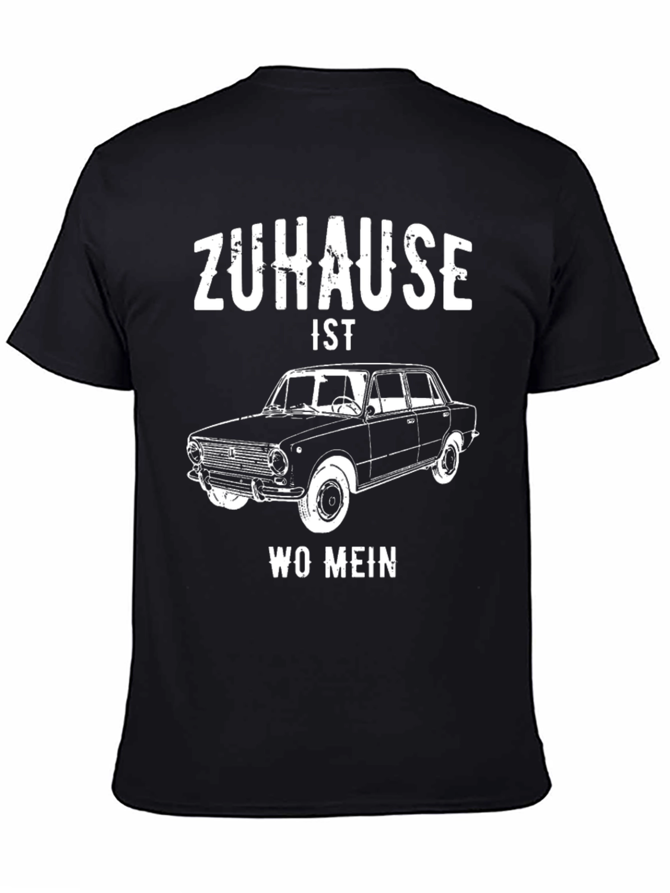Zuhause Ist Wo Mein Car T-Shirt