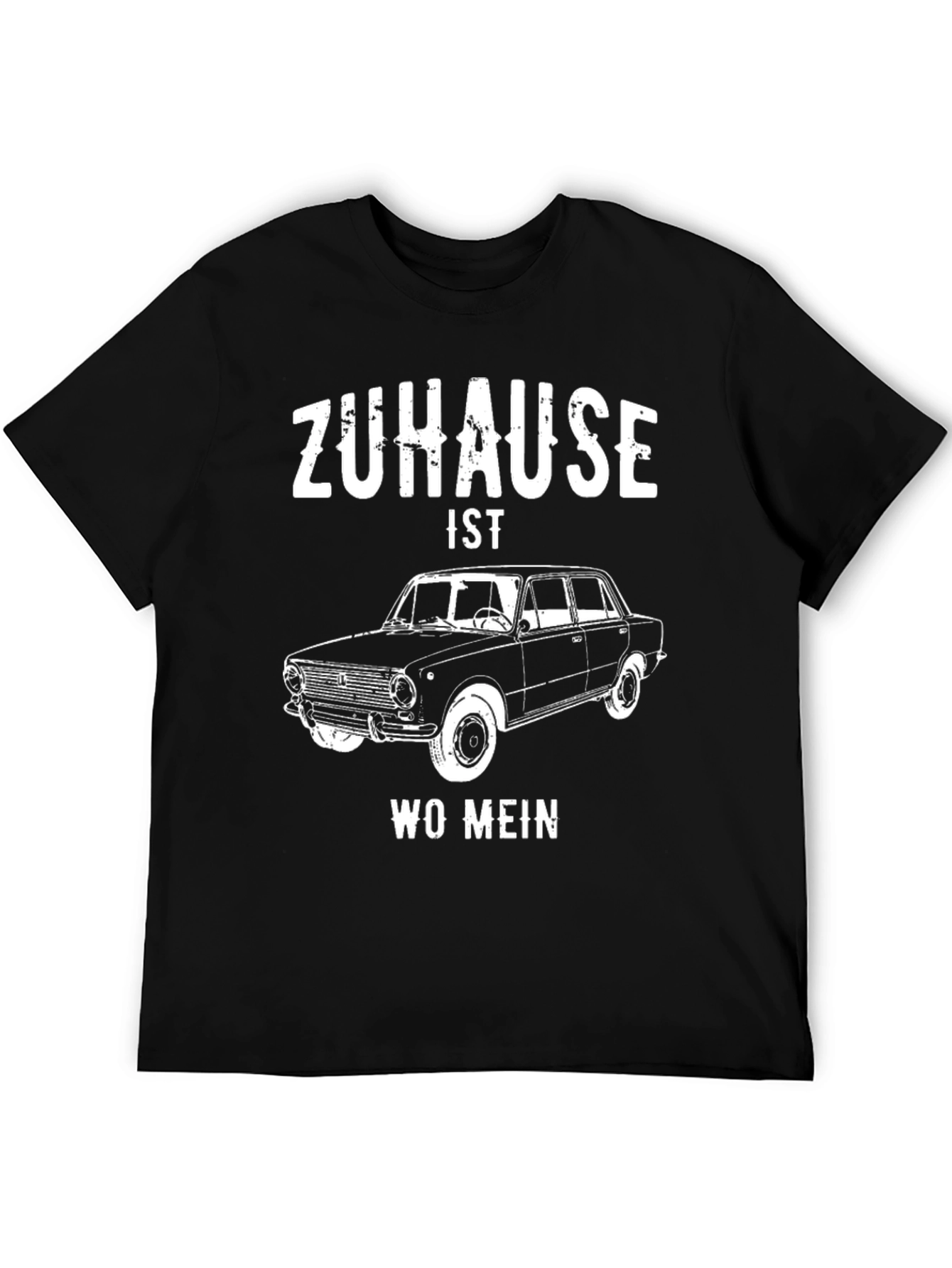Zuhause Ist Wo Mein Car T-Shirt