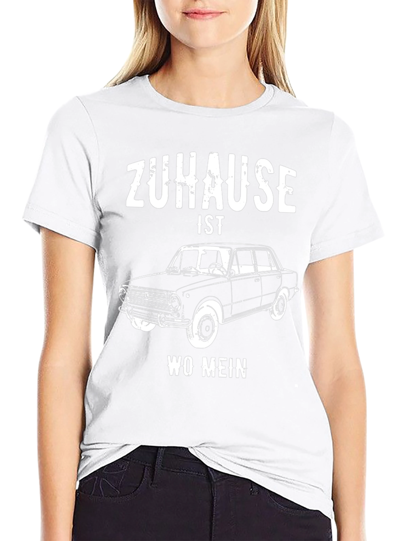 Zuhause Ist Wo Mein Car T-Shirt