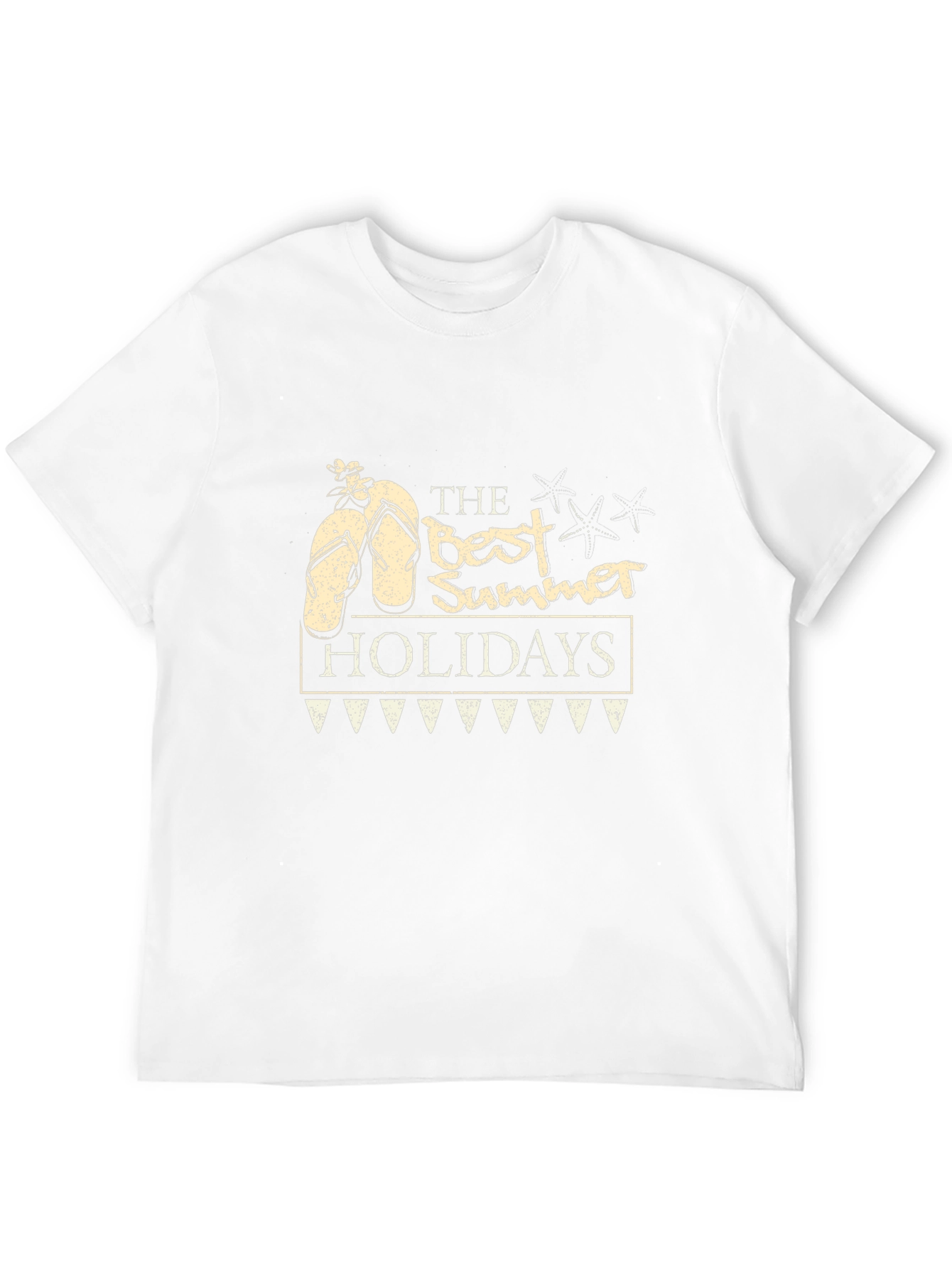The Best Summer Holidays Black T-Shirt