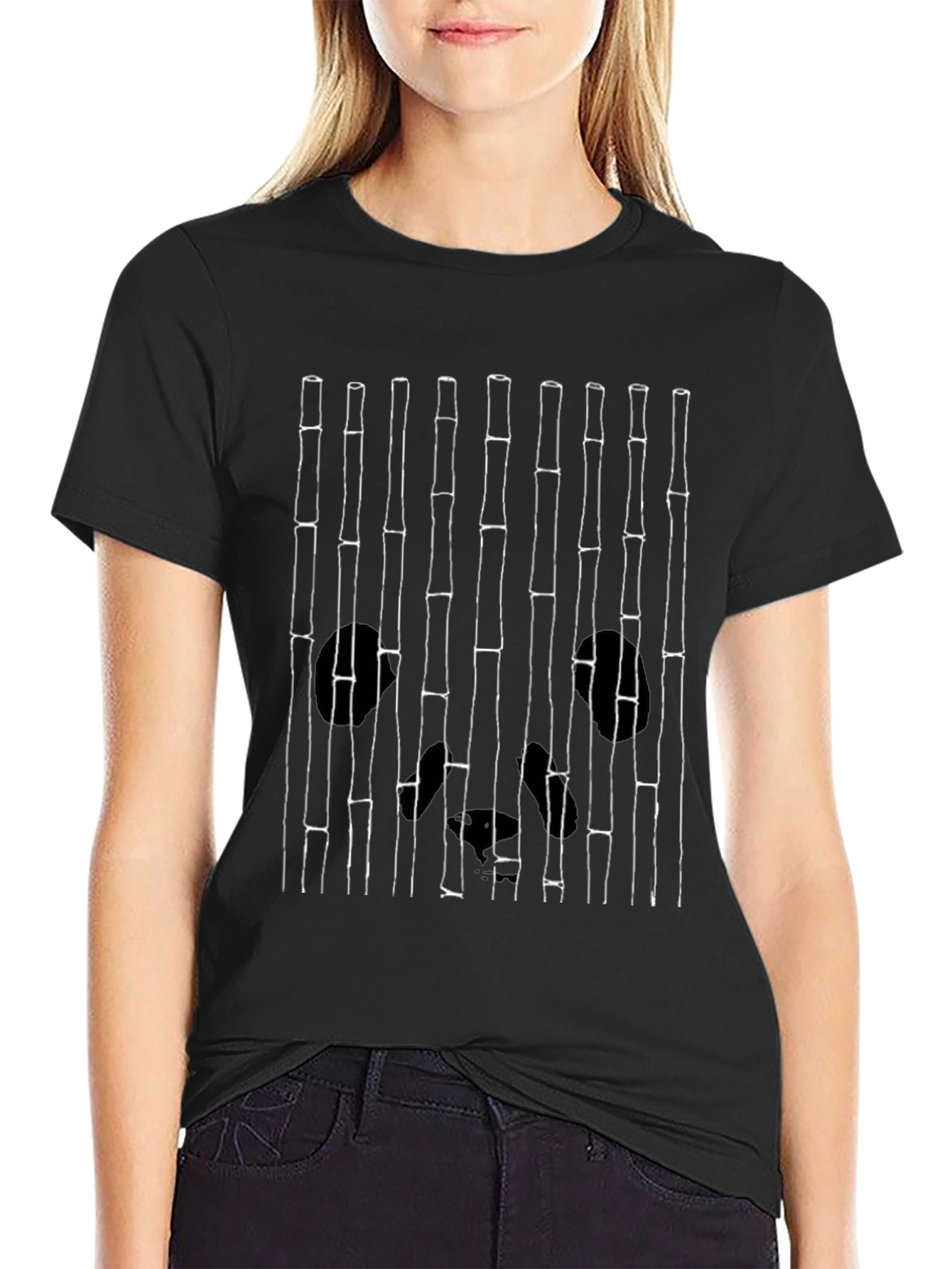 Bamboo Graphic Tee - Unique Design