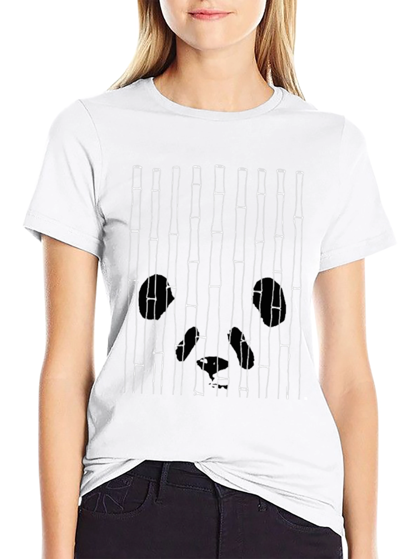 Bamboo Graphic Tee - Unique Design