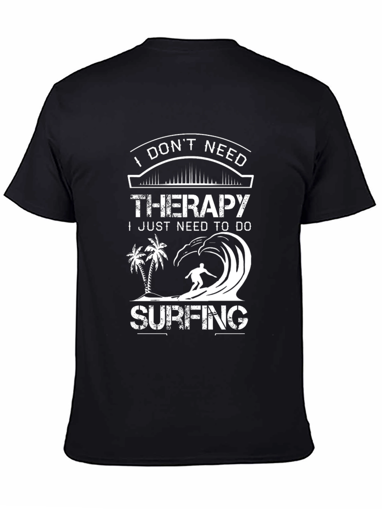 Surfing Therapy T-Shirt - Beach Lover Tee