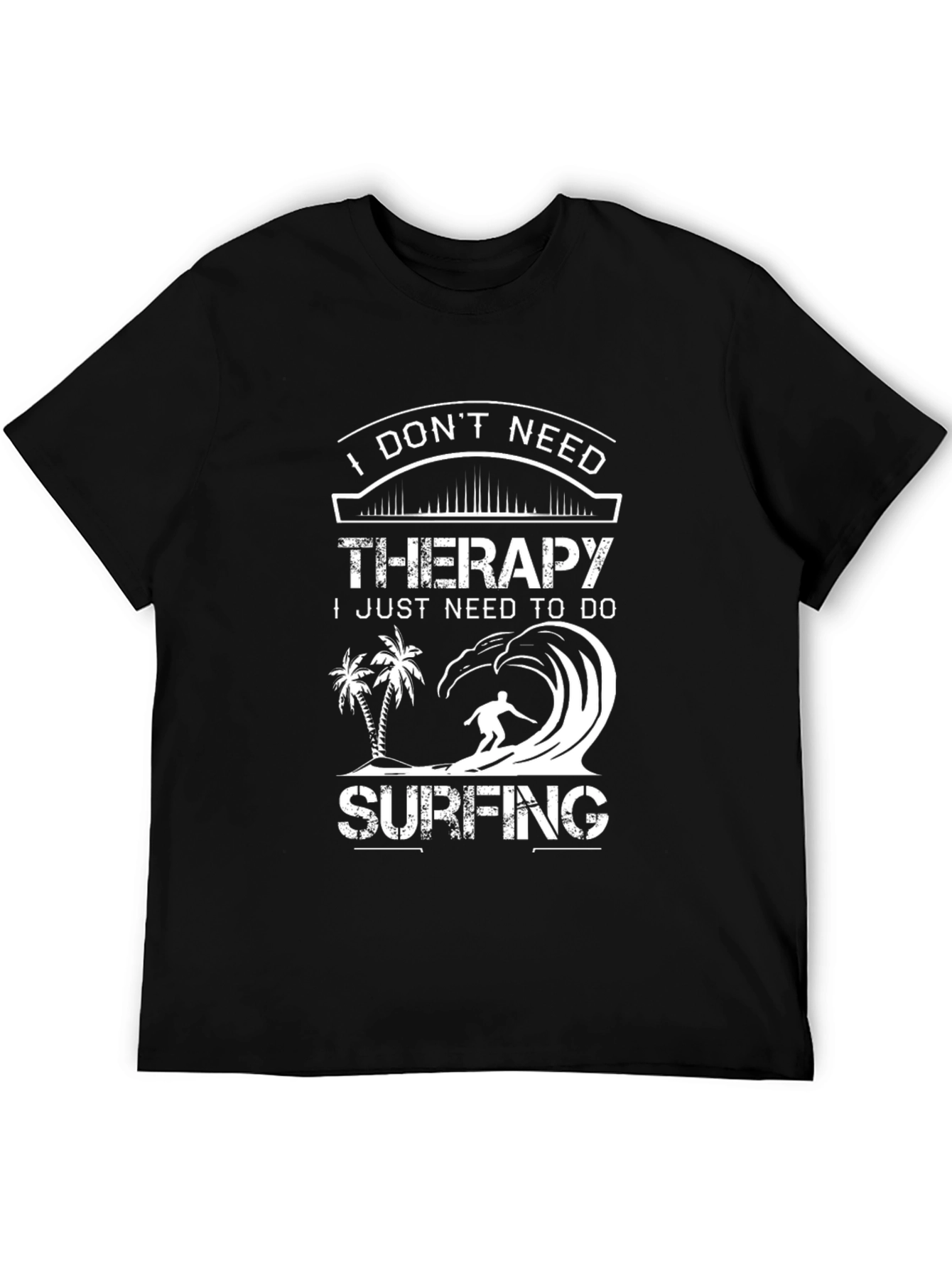 Surfing Therapy T-Shirt - Beach Lover Tee