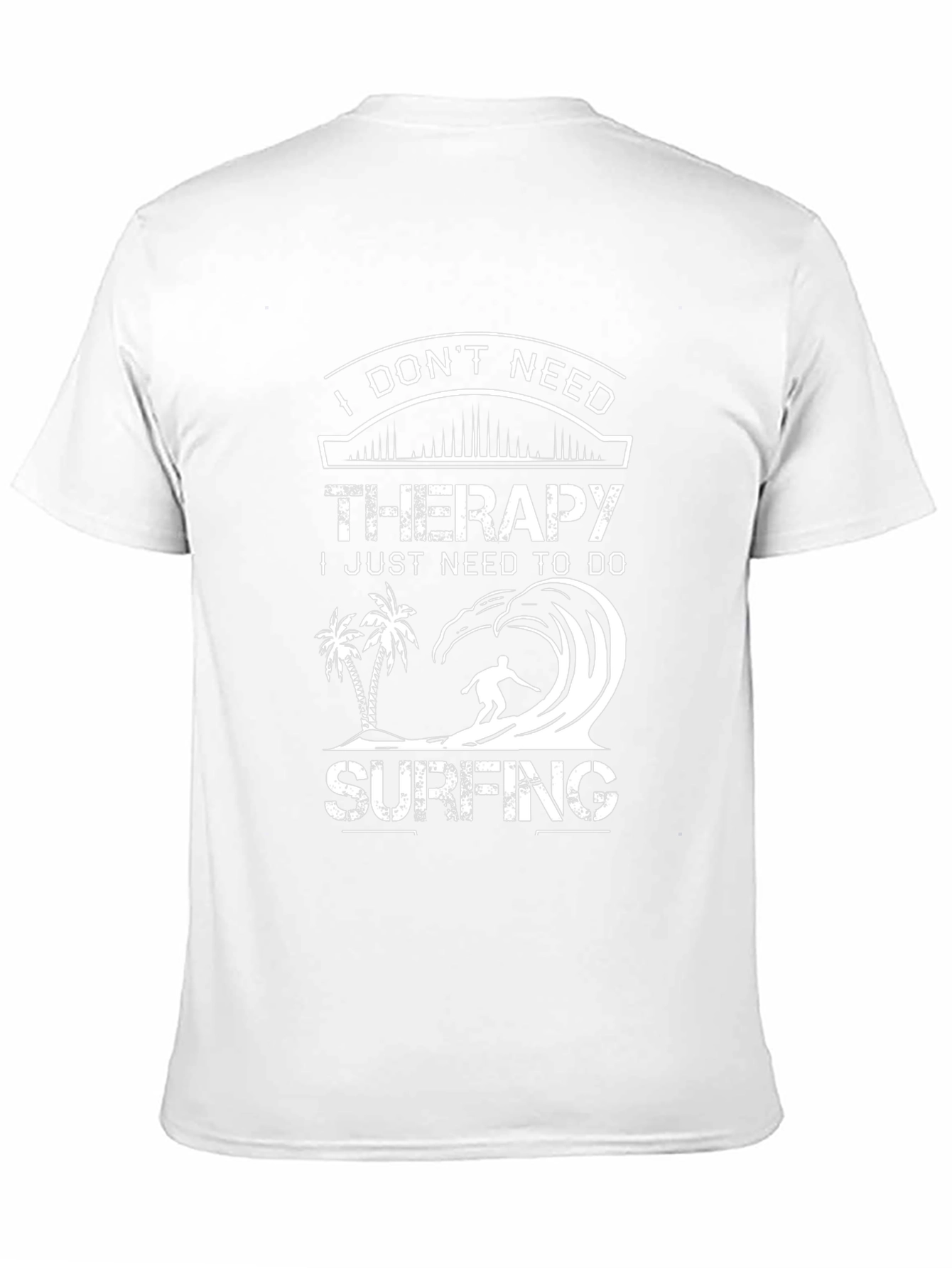 Surfing Therapy T-Shirt - Beach Lover Tee