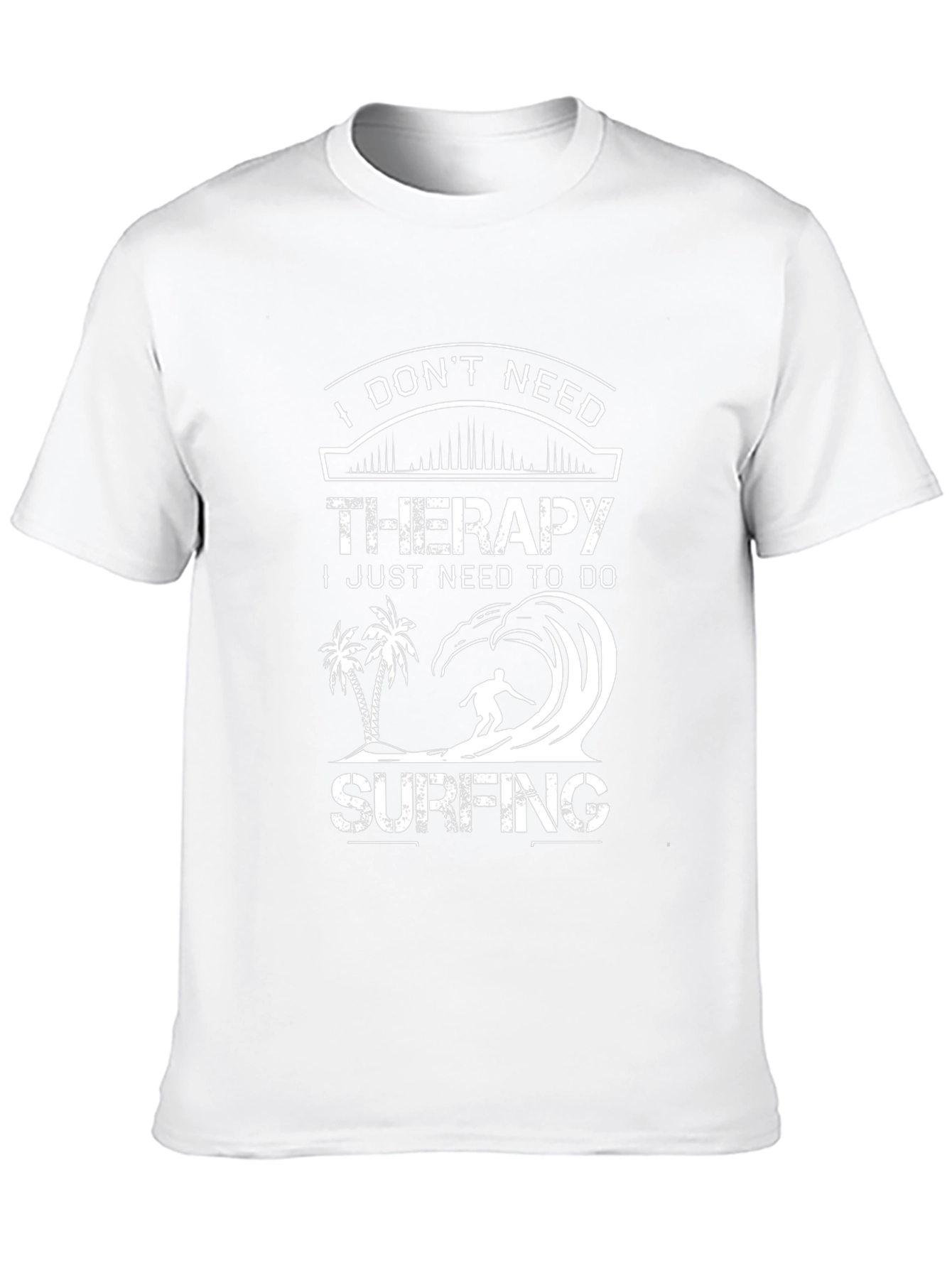 Surfing Therapy T-Shirt - Beach Lover Tee