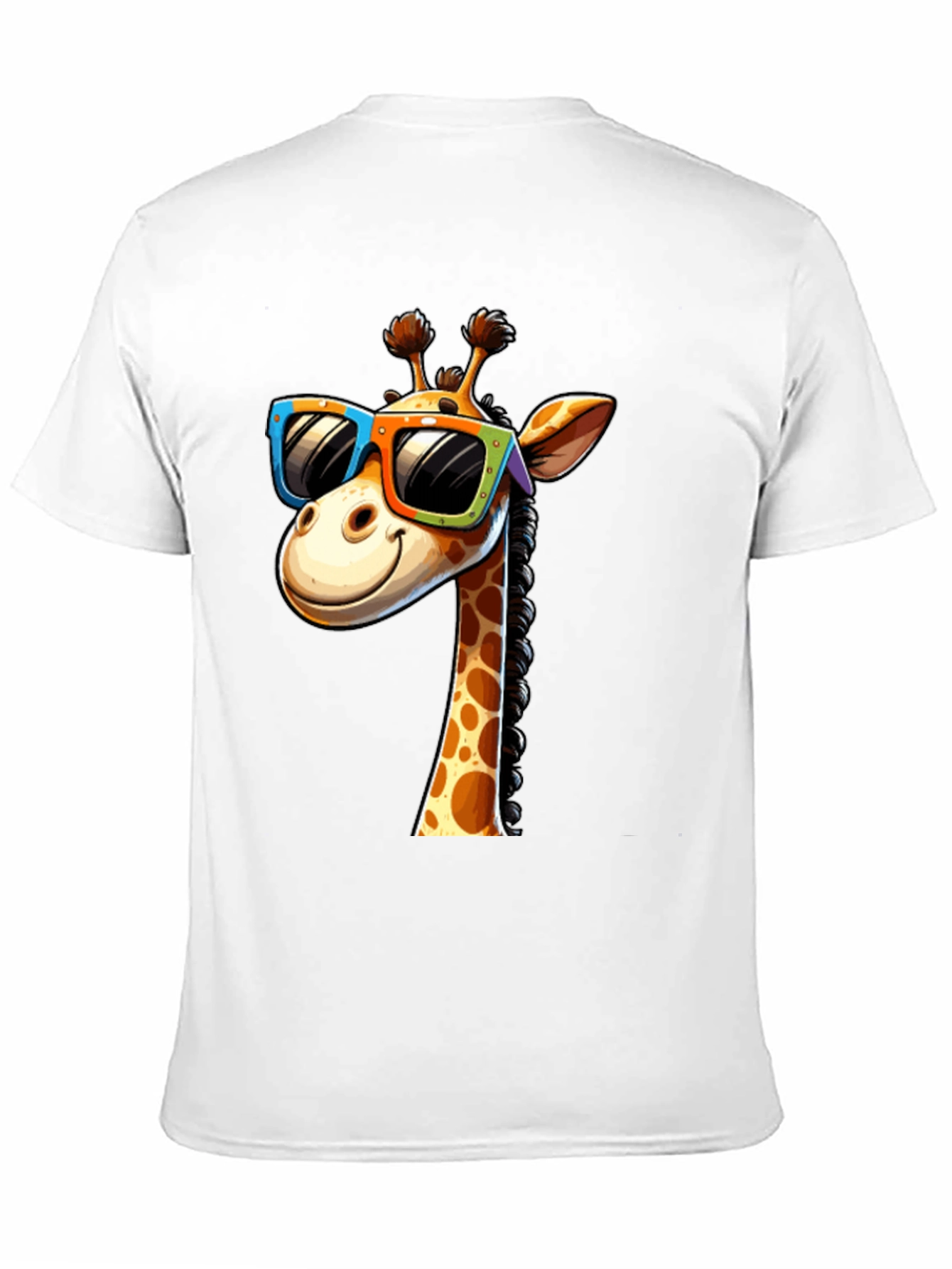 Cool Giraffe Graphic T-Shirt